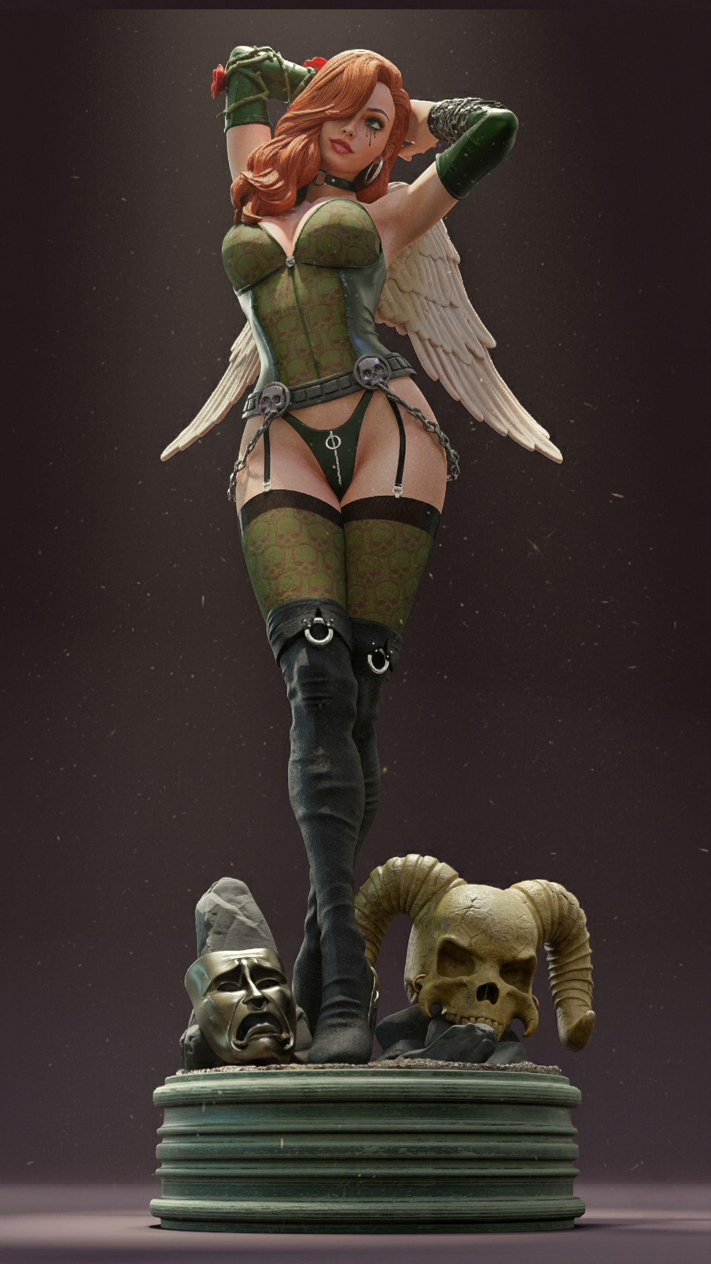 0780 Poison Ivy_DC Comic - STL 3D Print Files