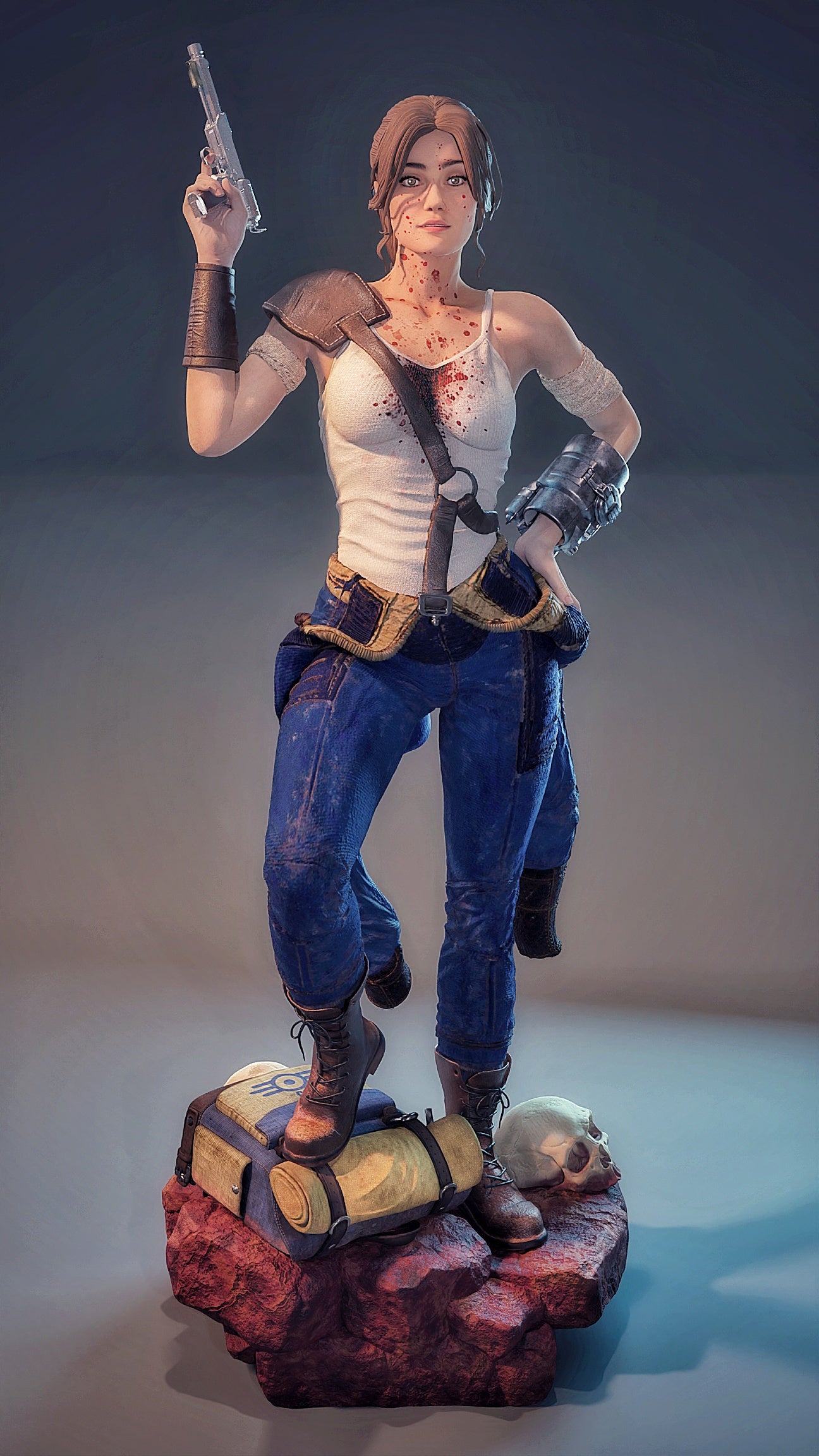 0770 FALLOUT LUCY - STL 3D Print Files