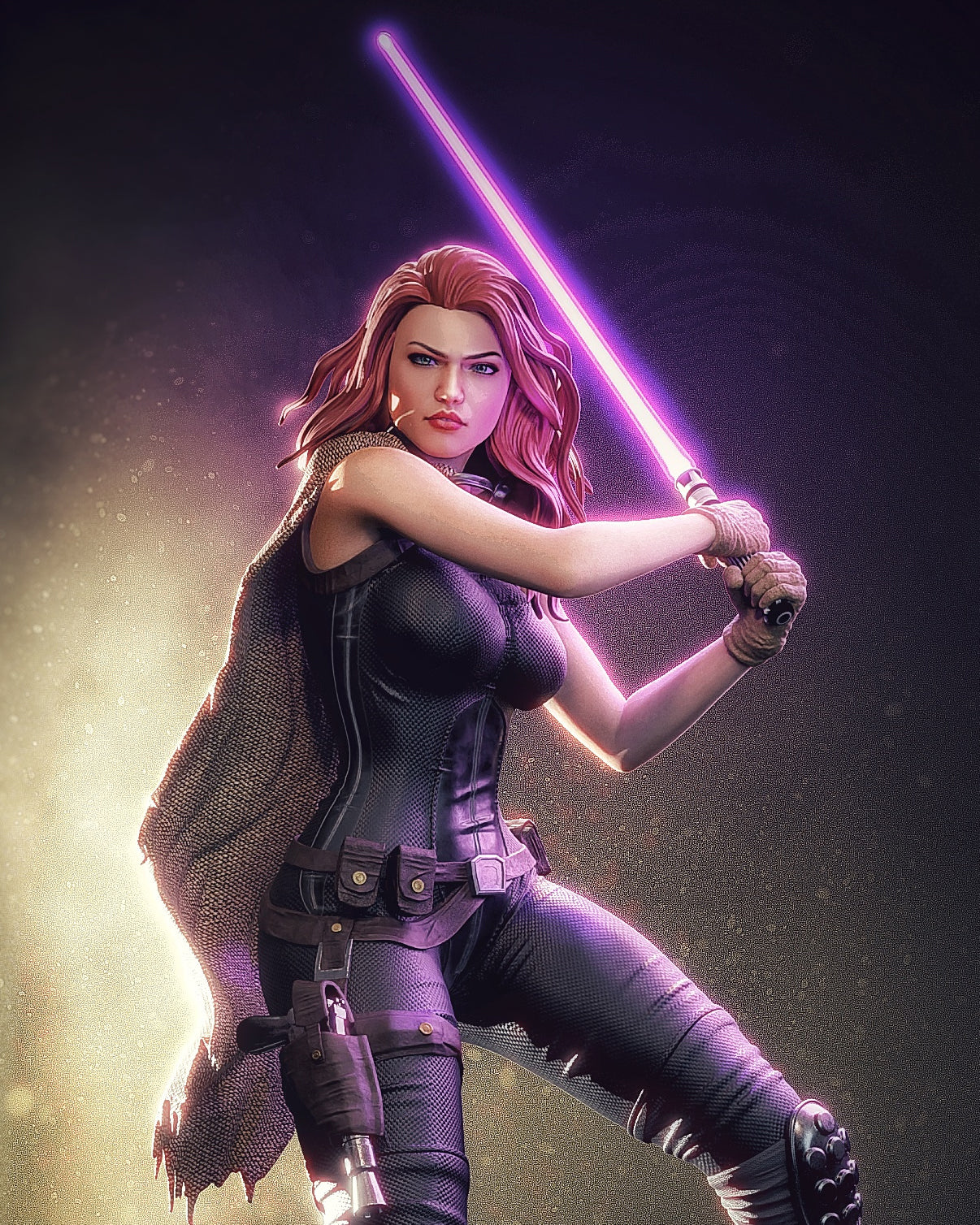 1646 Mara Jade_Star Wars - STL 3D Print Files