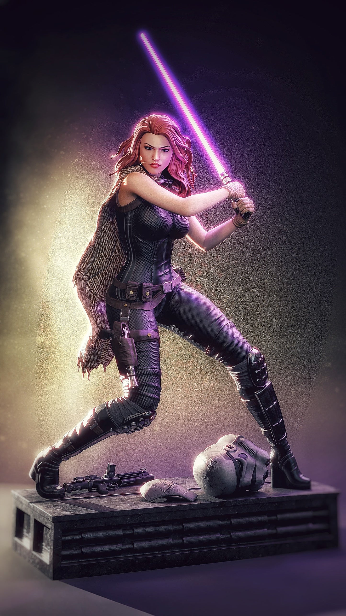 1646 Mara Jade_Star Wars - STL 3D Print Files