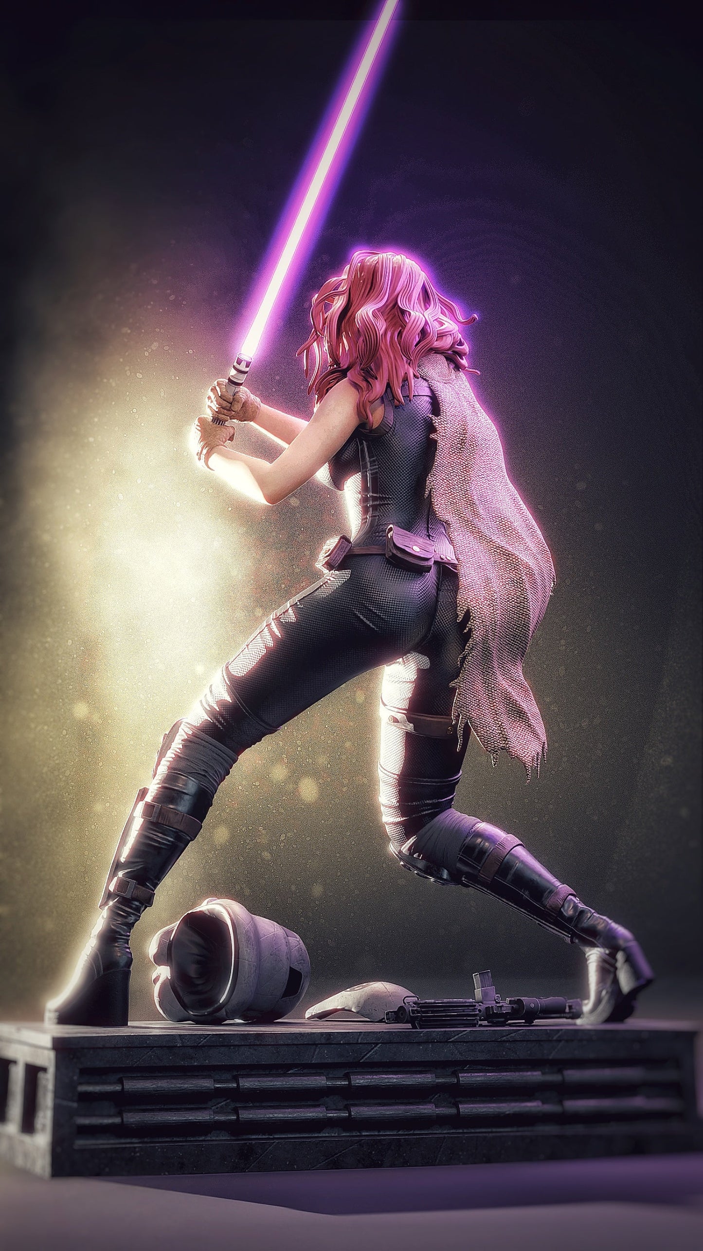 1646 Mara Jade_Star Wars - STL 3D Print Files