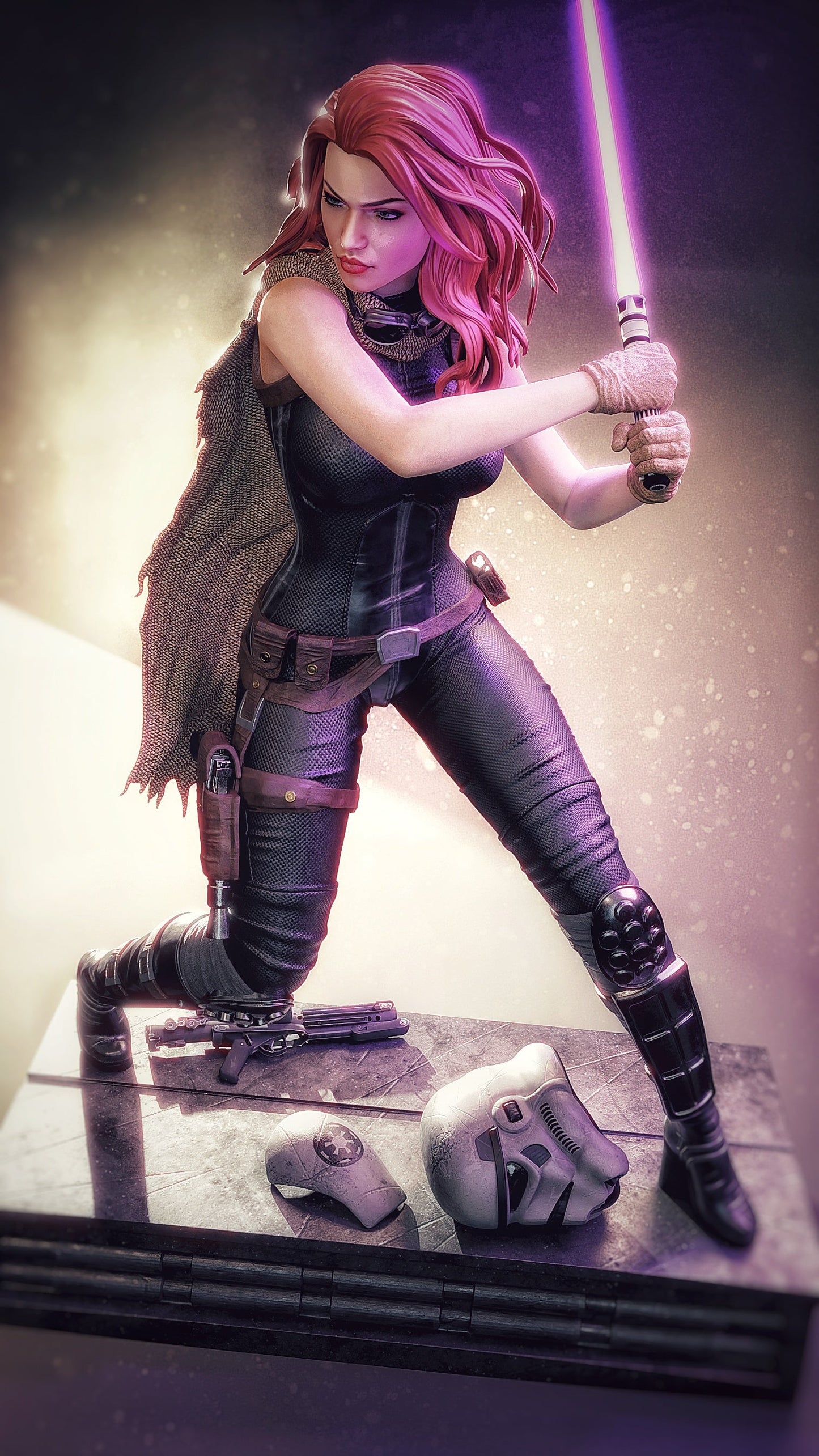 1646 Mara Jade_Star Wars - STL 3D Print Files