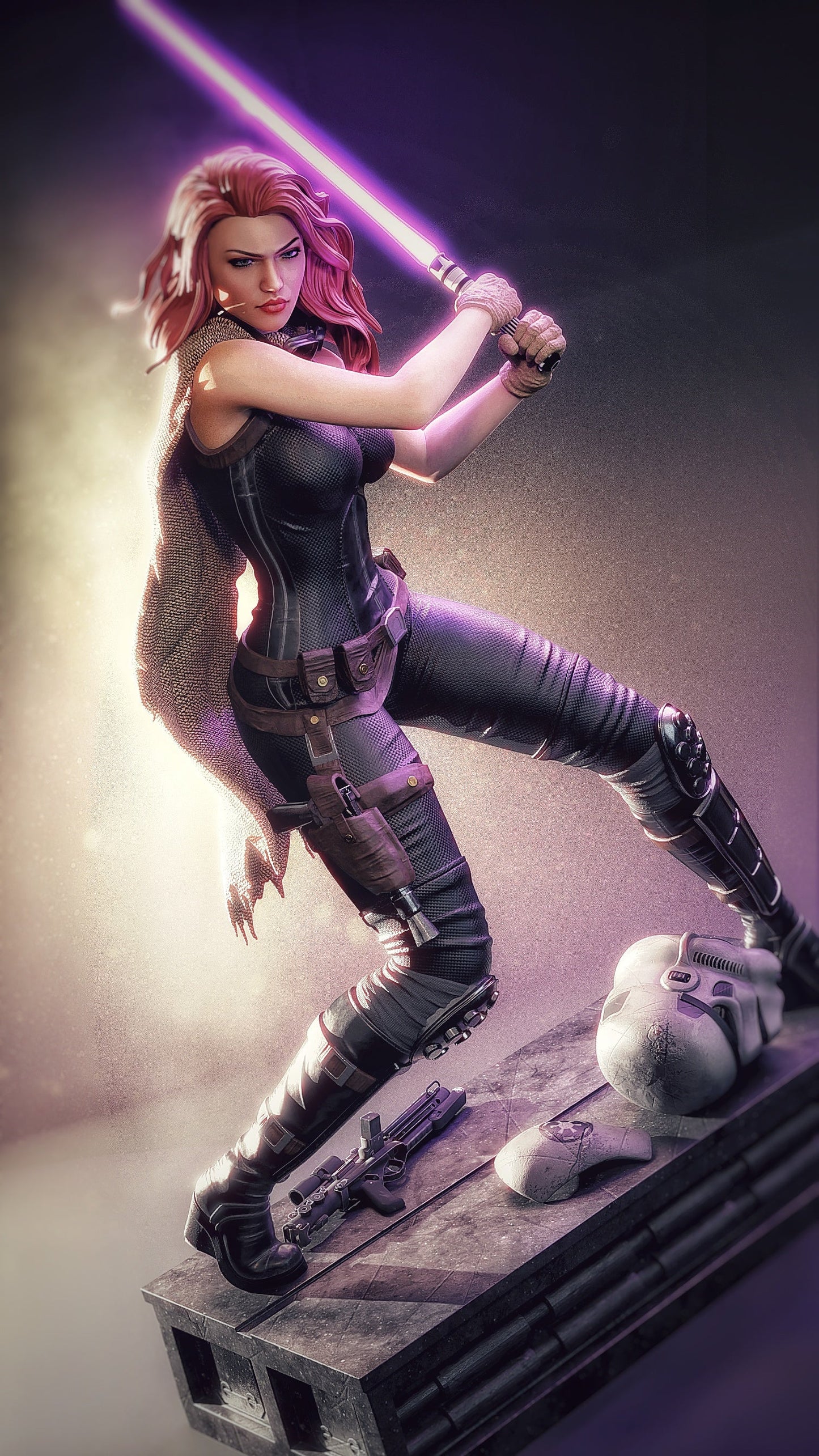 1646 Mara Jade_Star Wars - STL 3D Print Files