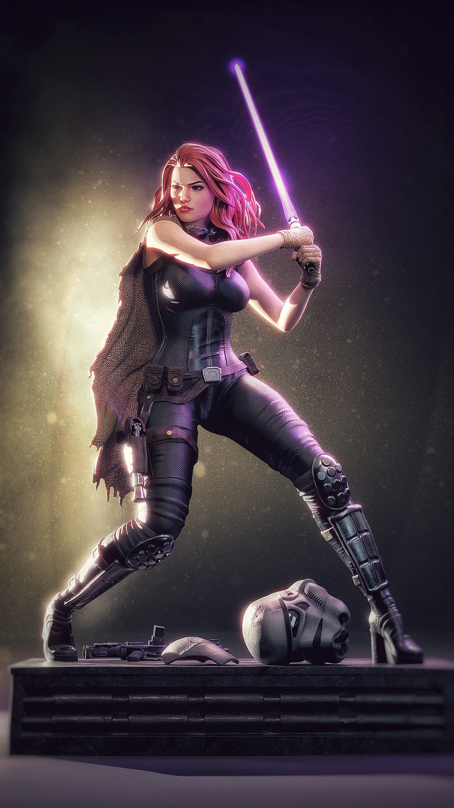 1646 Mara Jade_Star Wars - STL 3D Print Files
