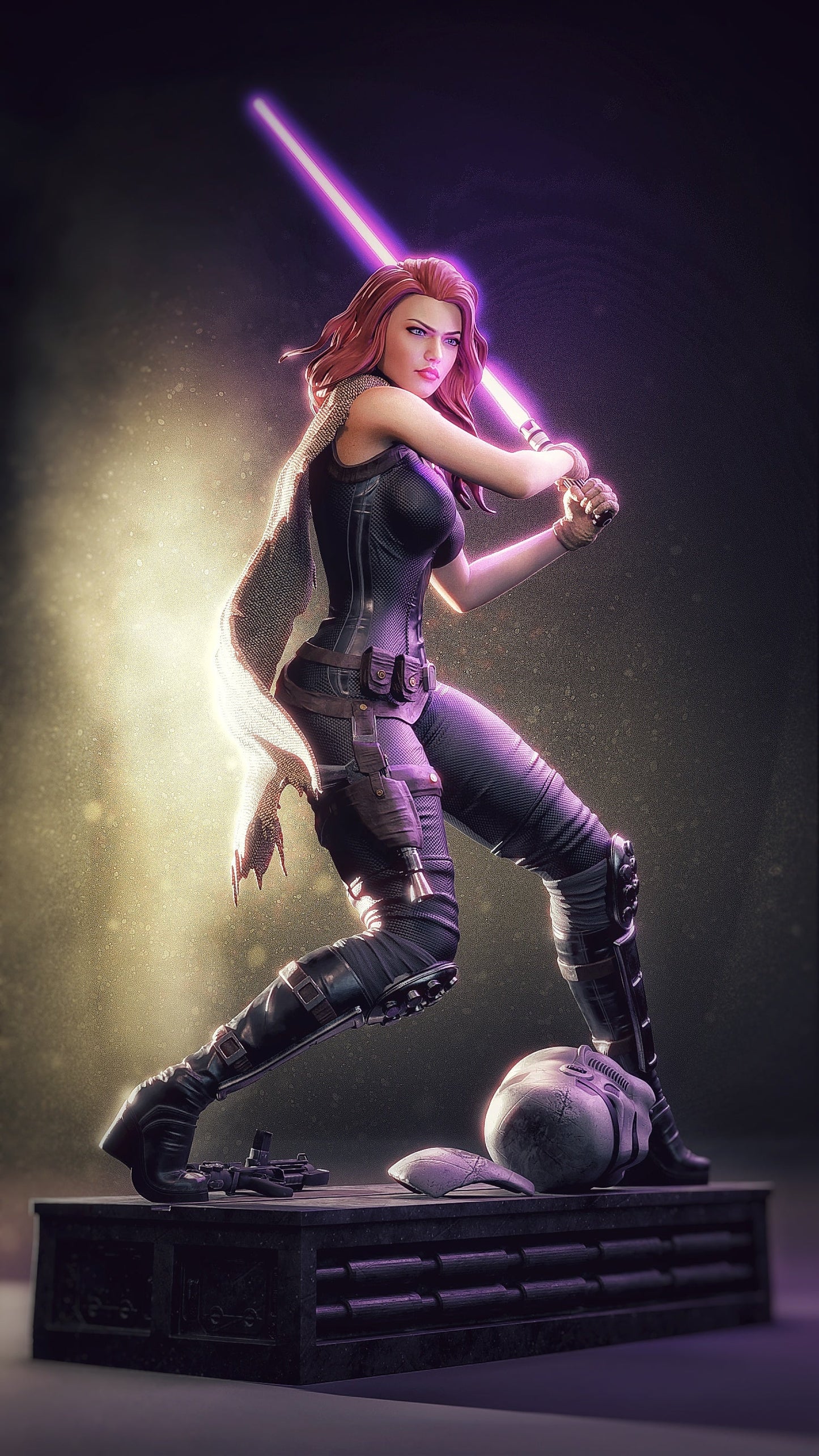 1646 Mara Jade_Star Wars - STL 3D Print Files