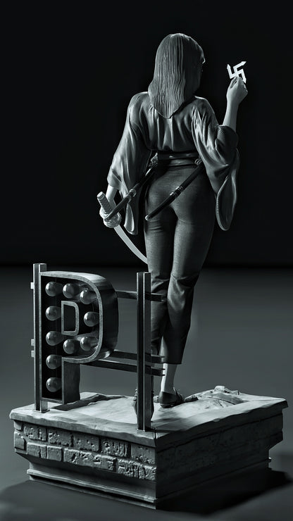 2162 Miho_Frank Miller's - STL 3D Print Files
