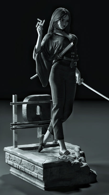 2162 Miho_Frank Miller's - STL 3D Print Files