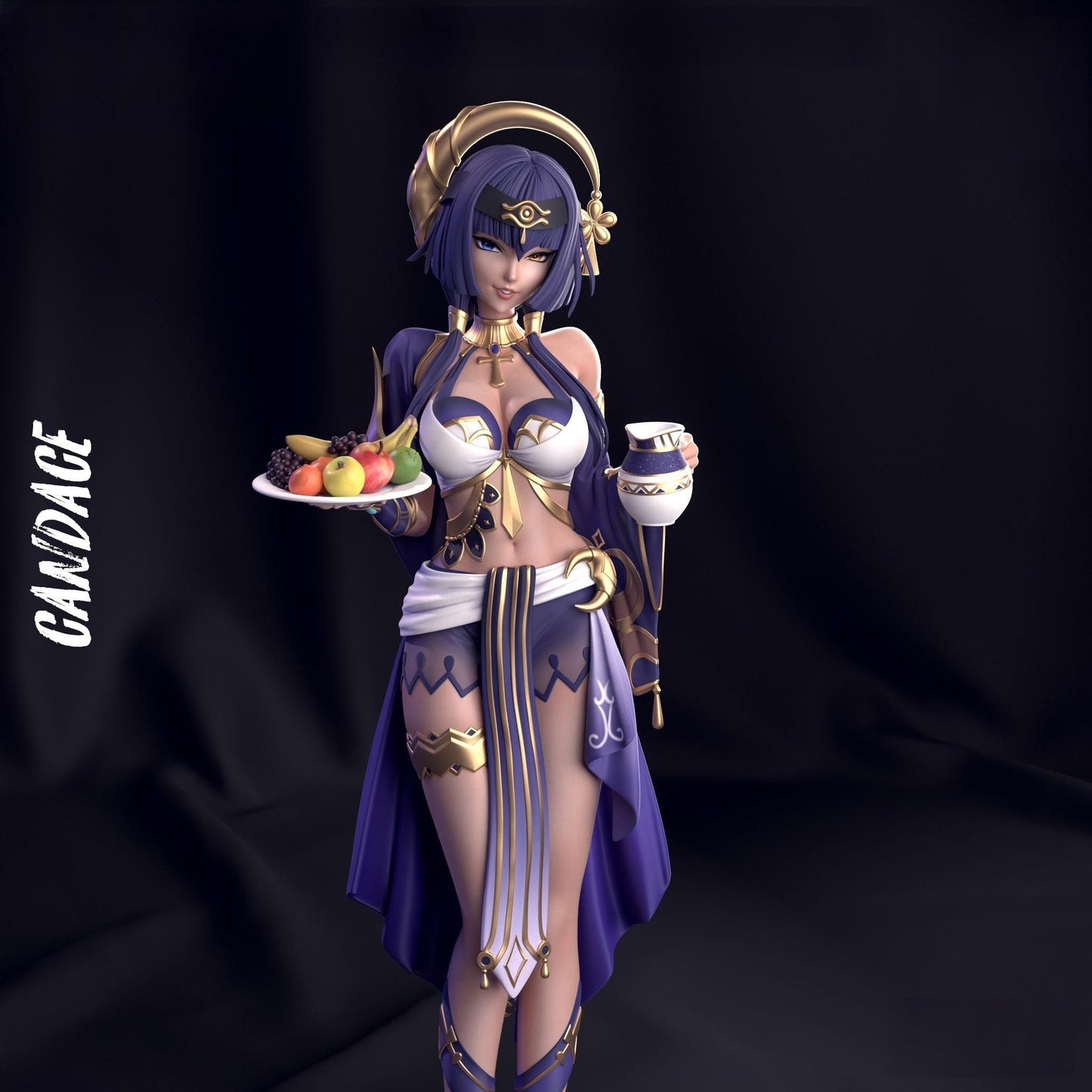 0721 Candace - Genshin Impact - STL 3D Print Files