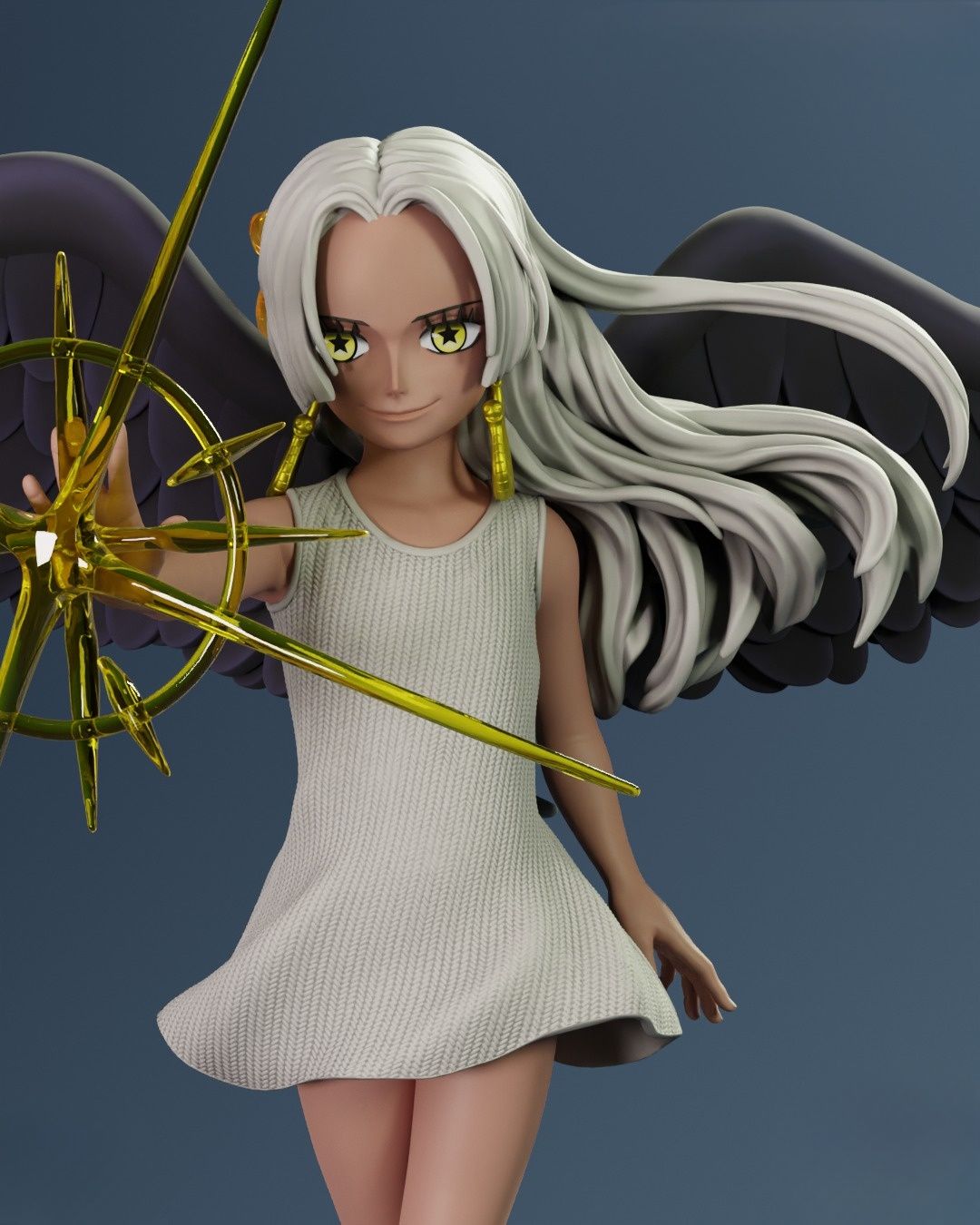 0235 Boa Hancock Seraphim (OP) - STL 3D Print Files