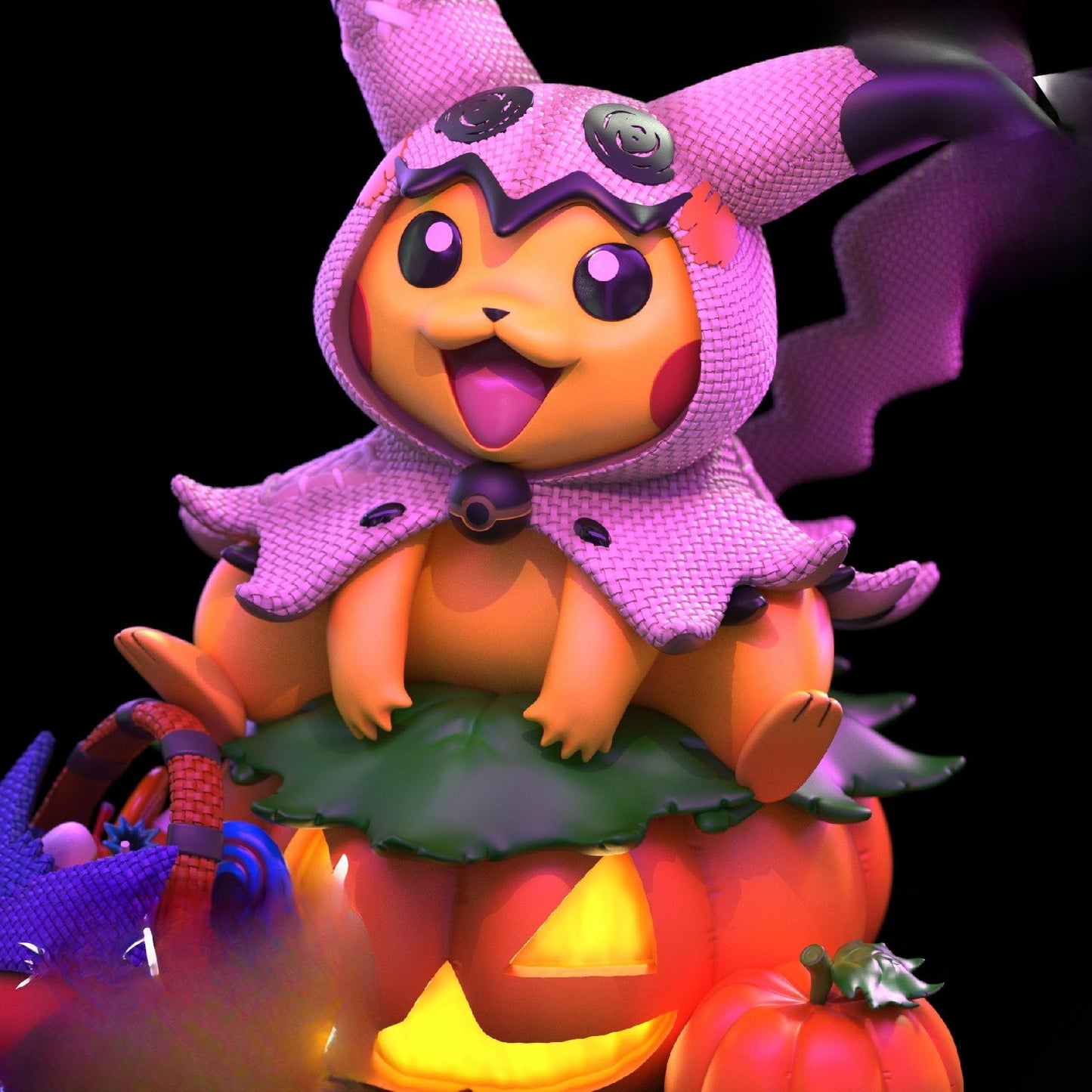 0252 Pikachu Pokemon - STL 3D Print Files