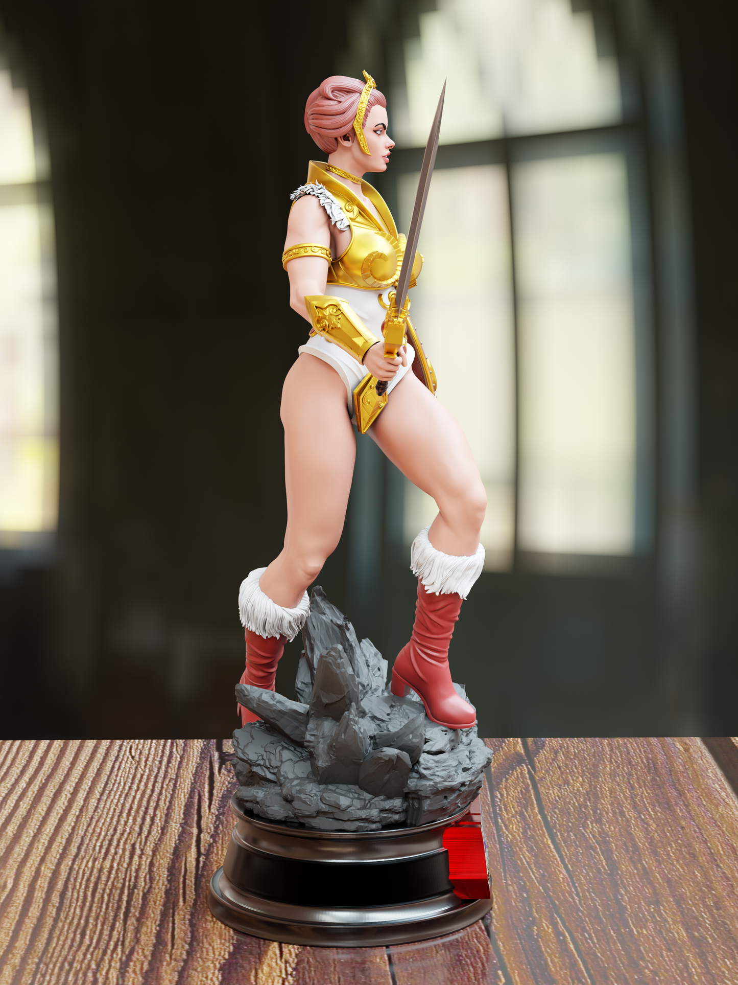 0945 Teela - Masters of the Universe (2218) - STL 3D Print Files