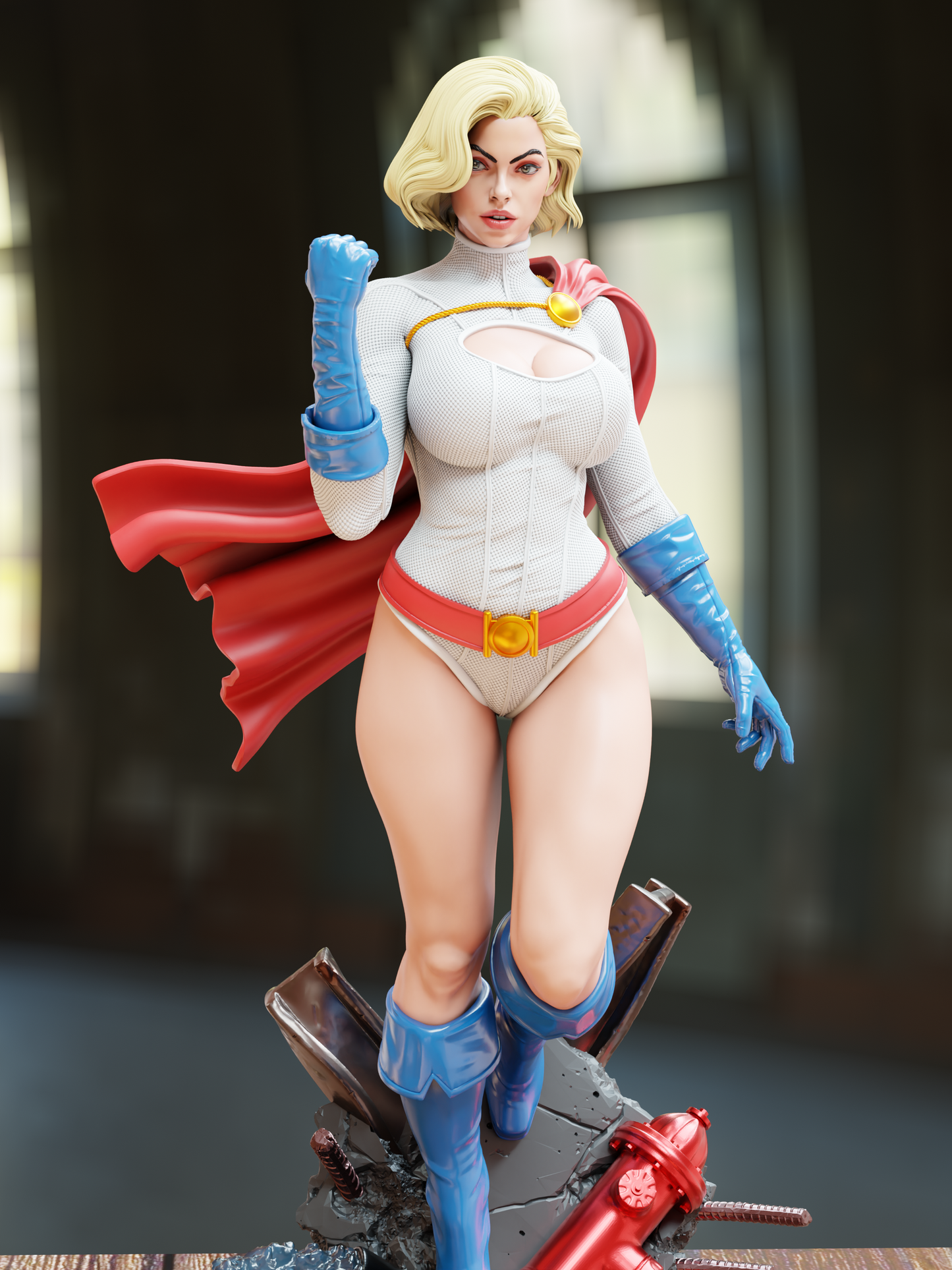 0501 Power Girl NSFW - DC Comics (2106) - STL 3D Print Files