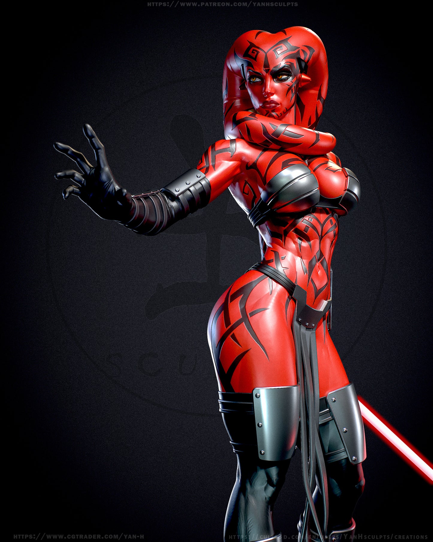0875 Darth Talon - STL 3D Print Files