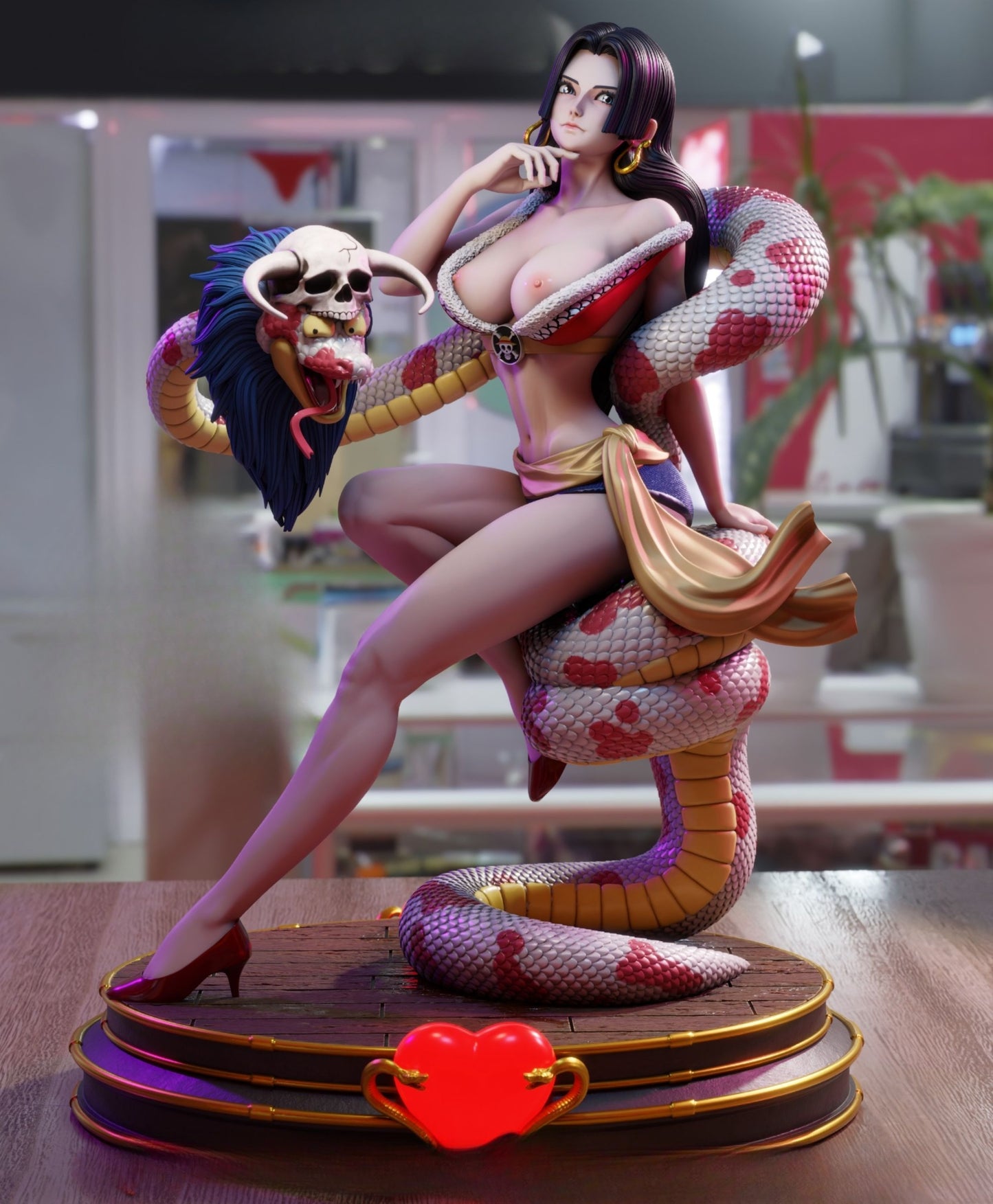 0295 Boa_Hancock (OP)_NSFW - STL 3D Print Files