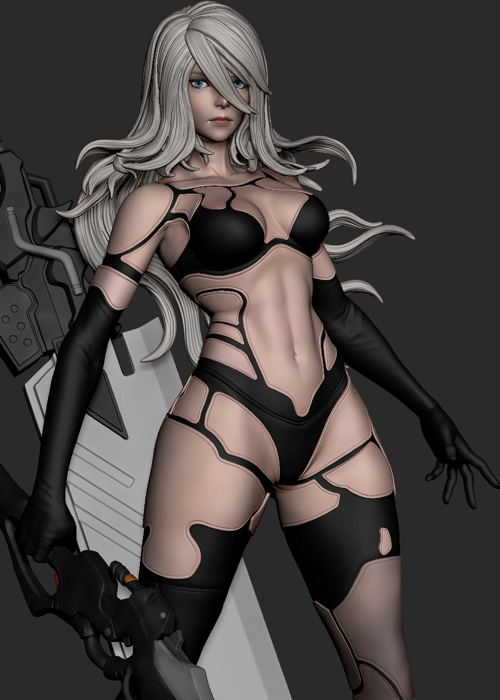 2008 A2_NieR Automata NSFW - STL 3D Print Files