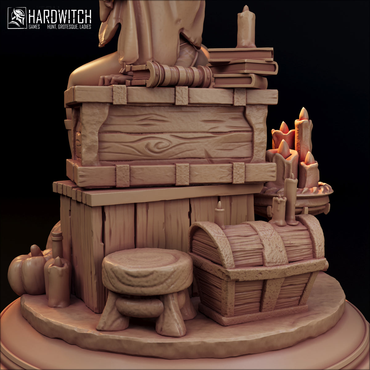 1962 Kidah Brown_Fortuna Magica NSFW Mini - STL 3D Print Files