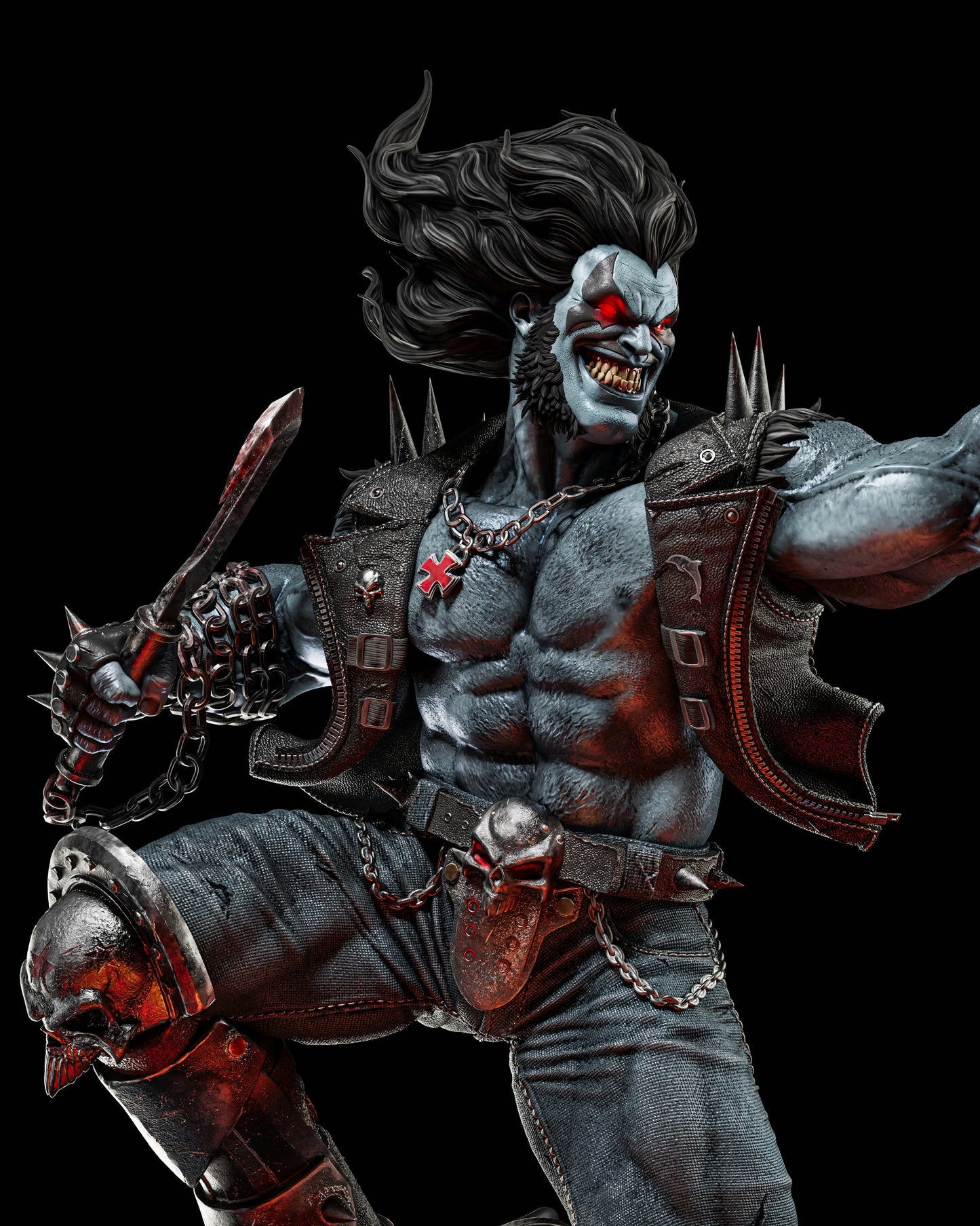 0988 Lobo - DC Comics (2351) - STL 3D Print Files