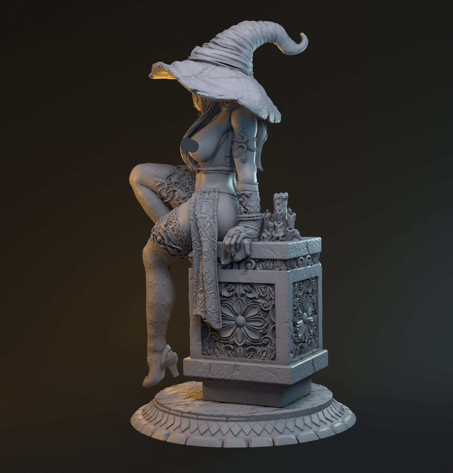 1718 Merlin_Miniature NSFW - STL 3D Print Files