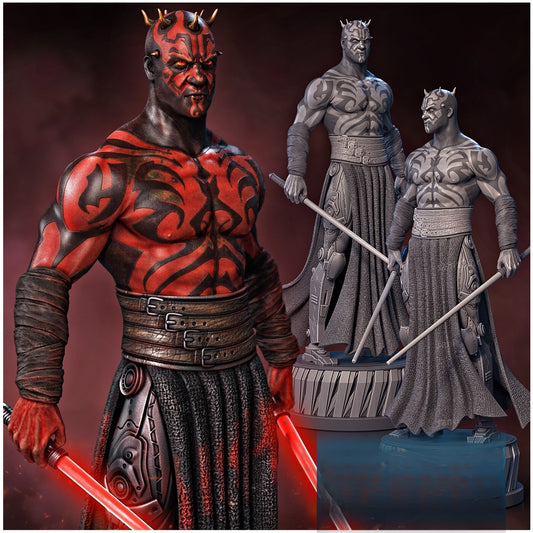 0463 Darth Maul - Star Wars - STL 3D Print Files
