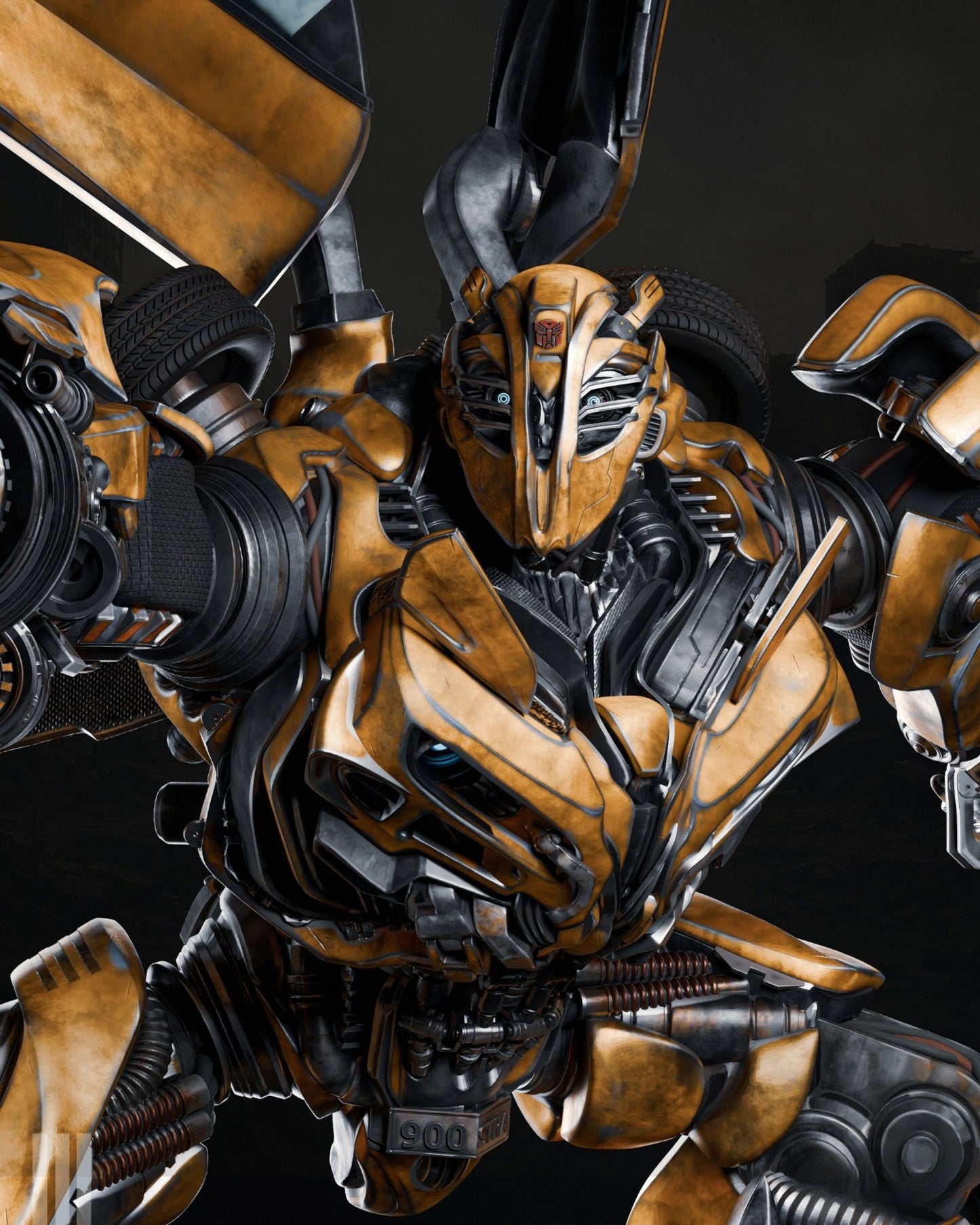 0506 Bumblebee - Transformers (4032) - STL 3D Print Files
