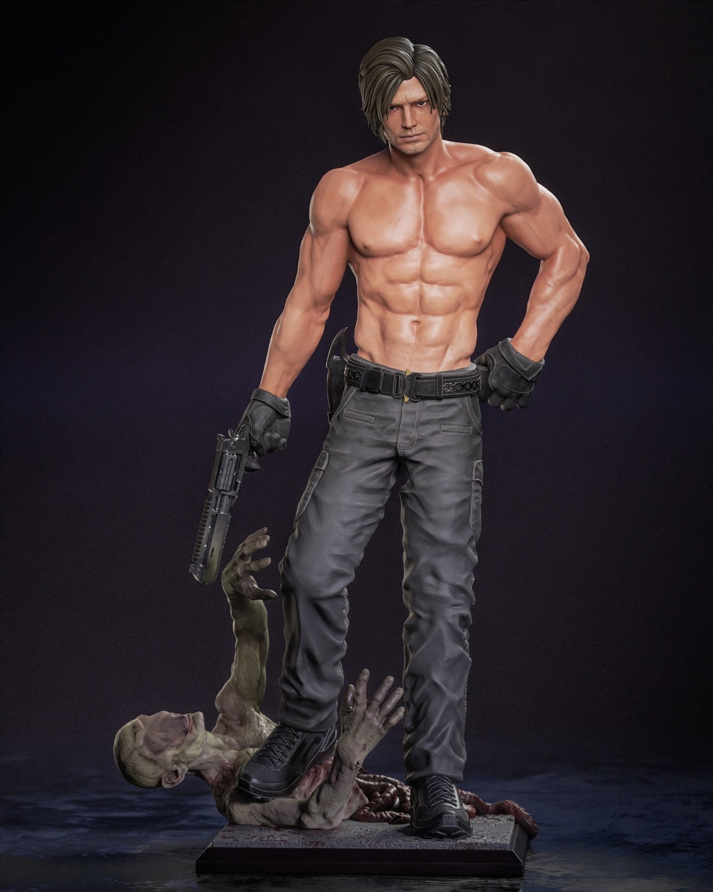 1042 Leon S. Kennedy - STL 3D Print Files