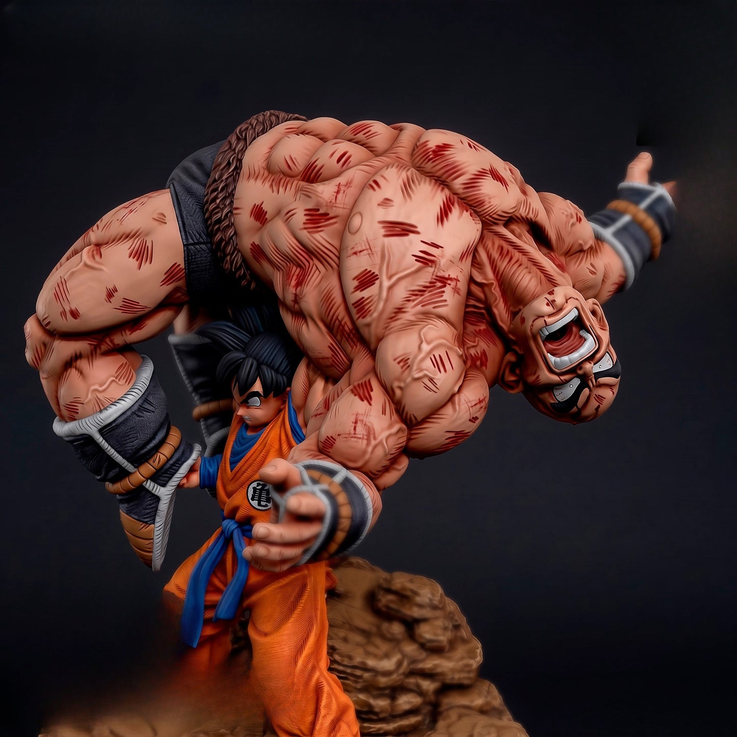 1553 Goku Nappa_Dragon Ball - STL 3D Print Files