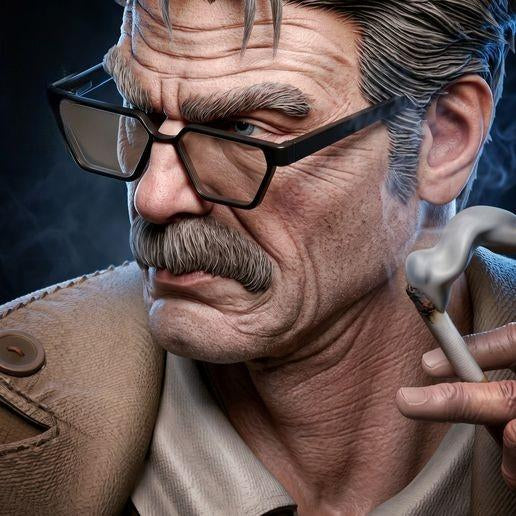 1697 Commissioner James Gordon_DC Comics - STL 3D Print Files