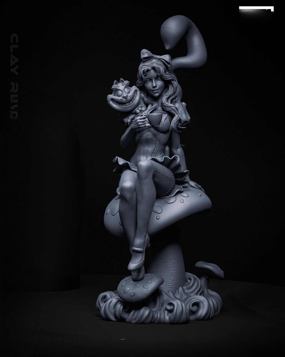 1833 Alice in Wonderland - STL 3D Print Files