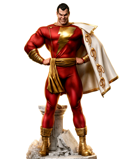 1275 Shazam_DC Comics - STL 3D Print File