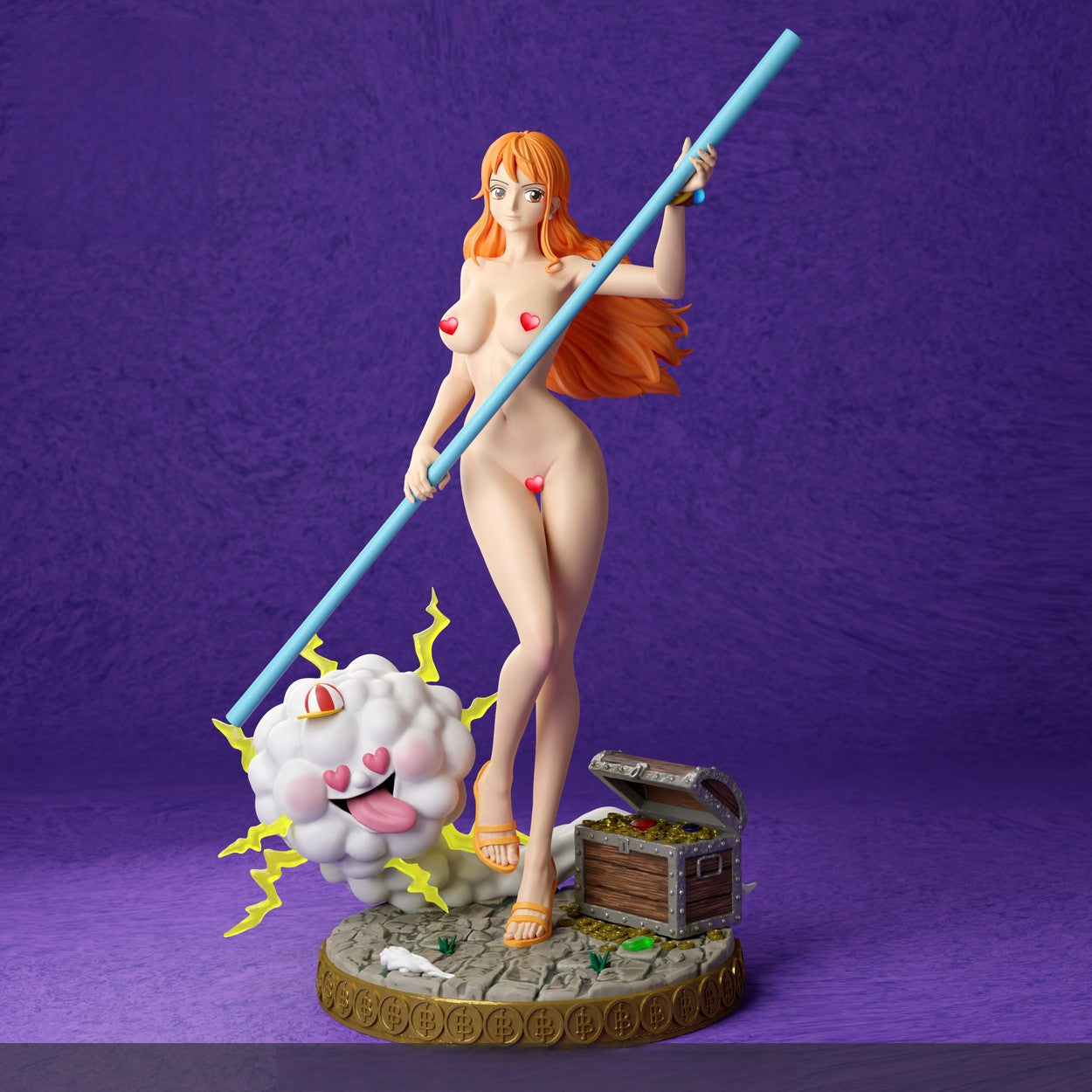 0439 Nami NSFW - One Piece - STL 3D Print Files
