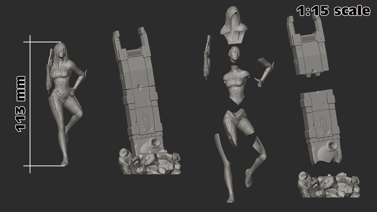 1157 Kasumi Goto - STL 3D Print Files