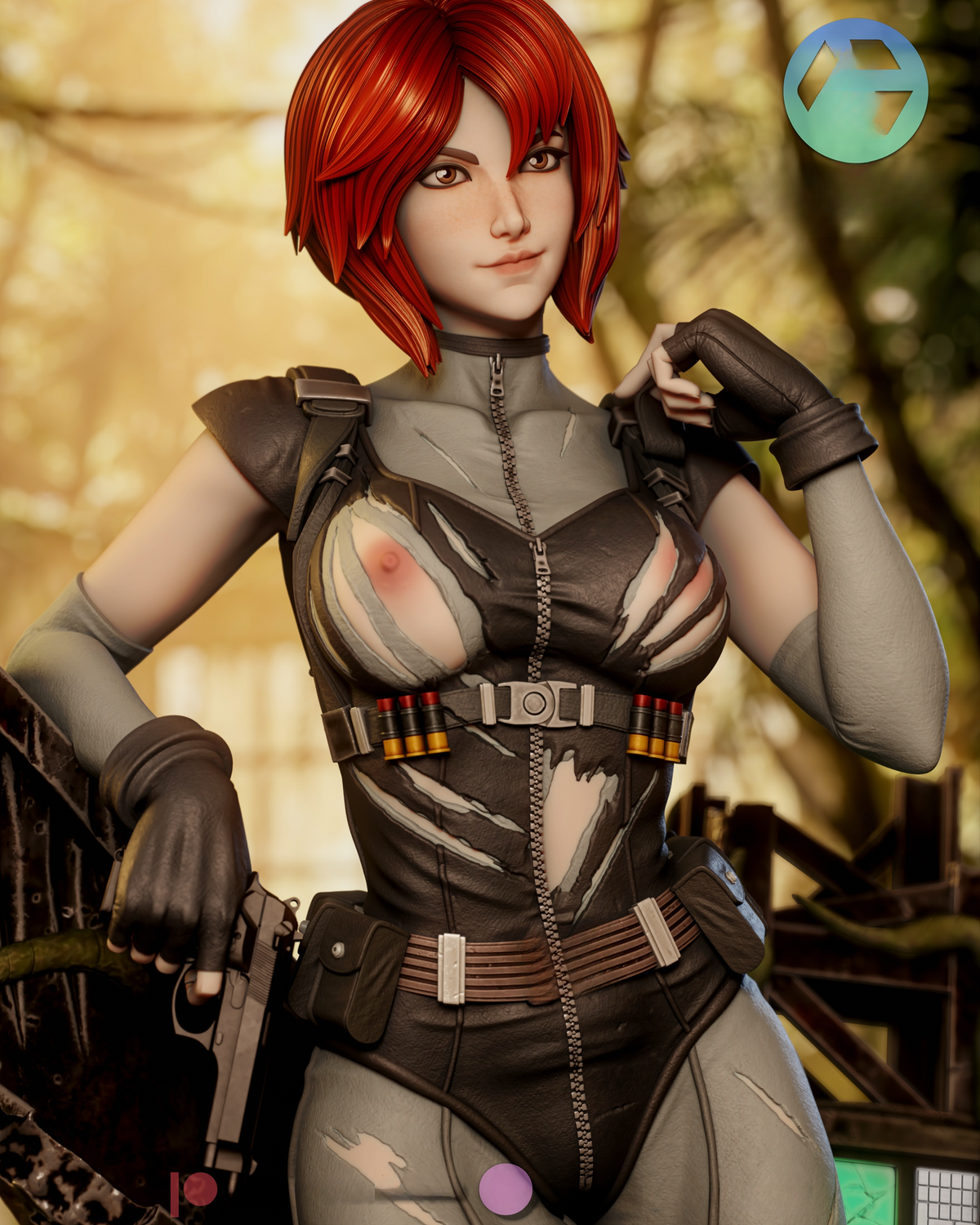 1811 Regina_Dino Crisis NSFW - STL 3D Print Files
