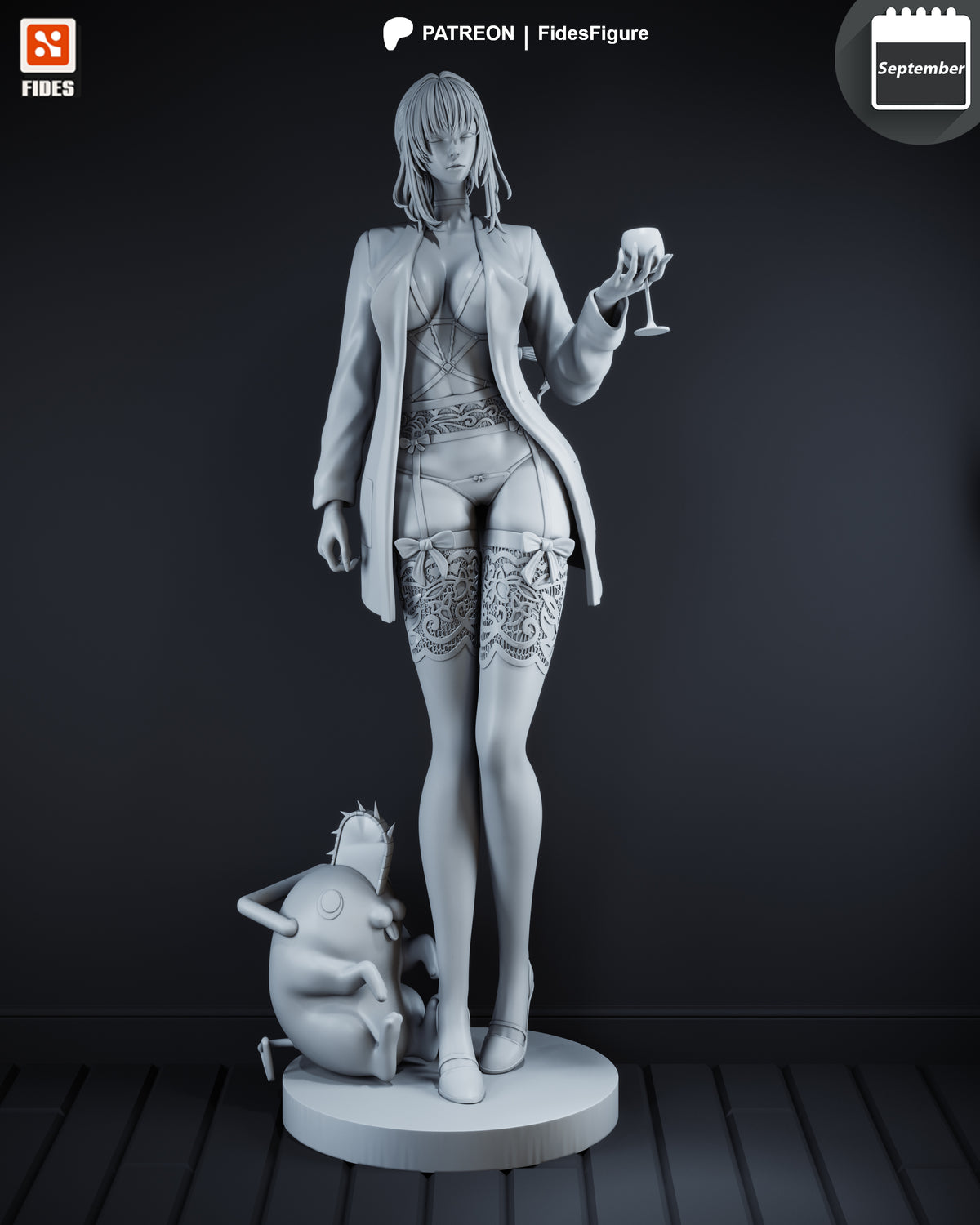 2005 Makima_Chainsaw Man - STL 3D Print Files