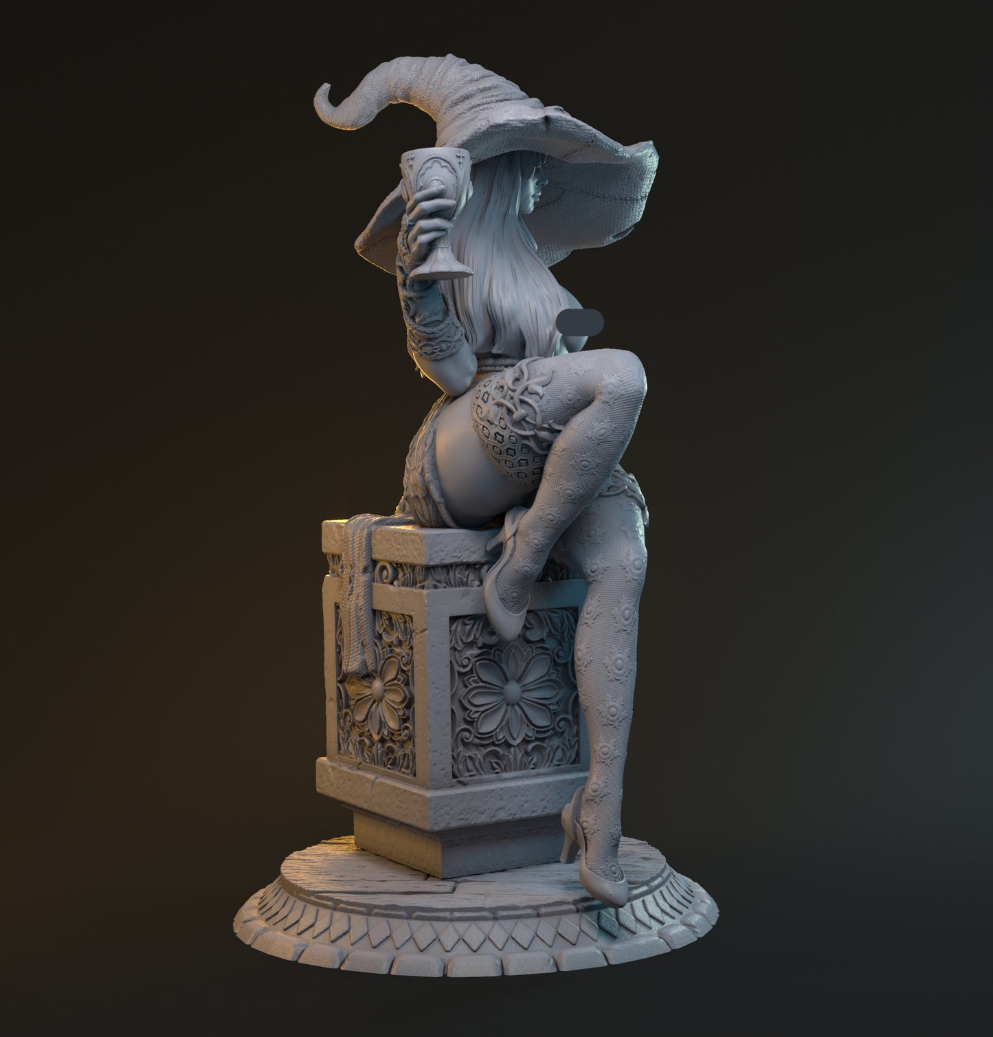 1718 Merlin_Miniature NSFW - STL 3D Print Files