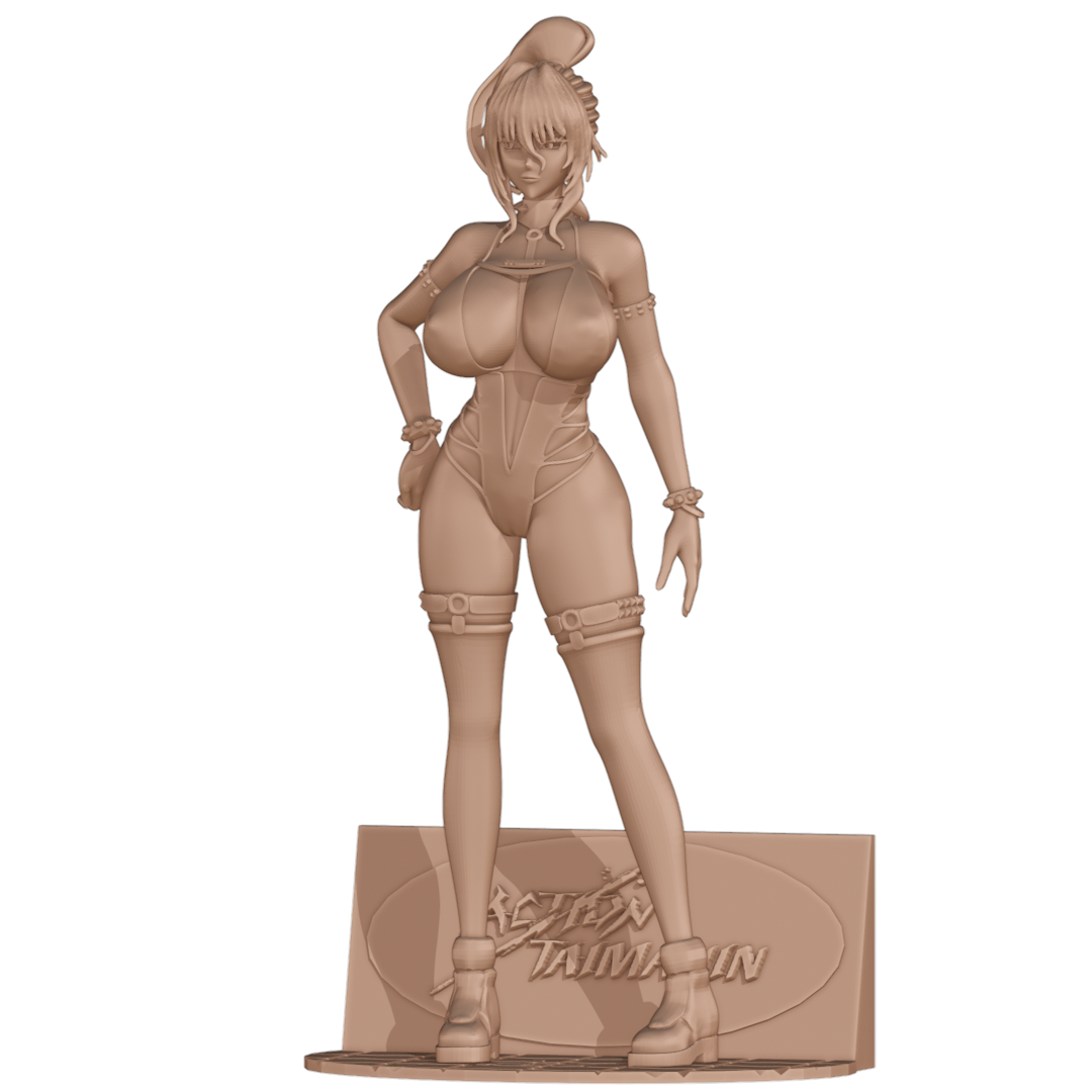 1825 Uehara Rin_Action Taimanin - STL 3D Print Files