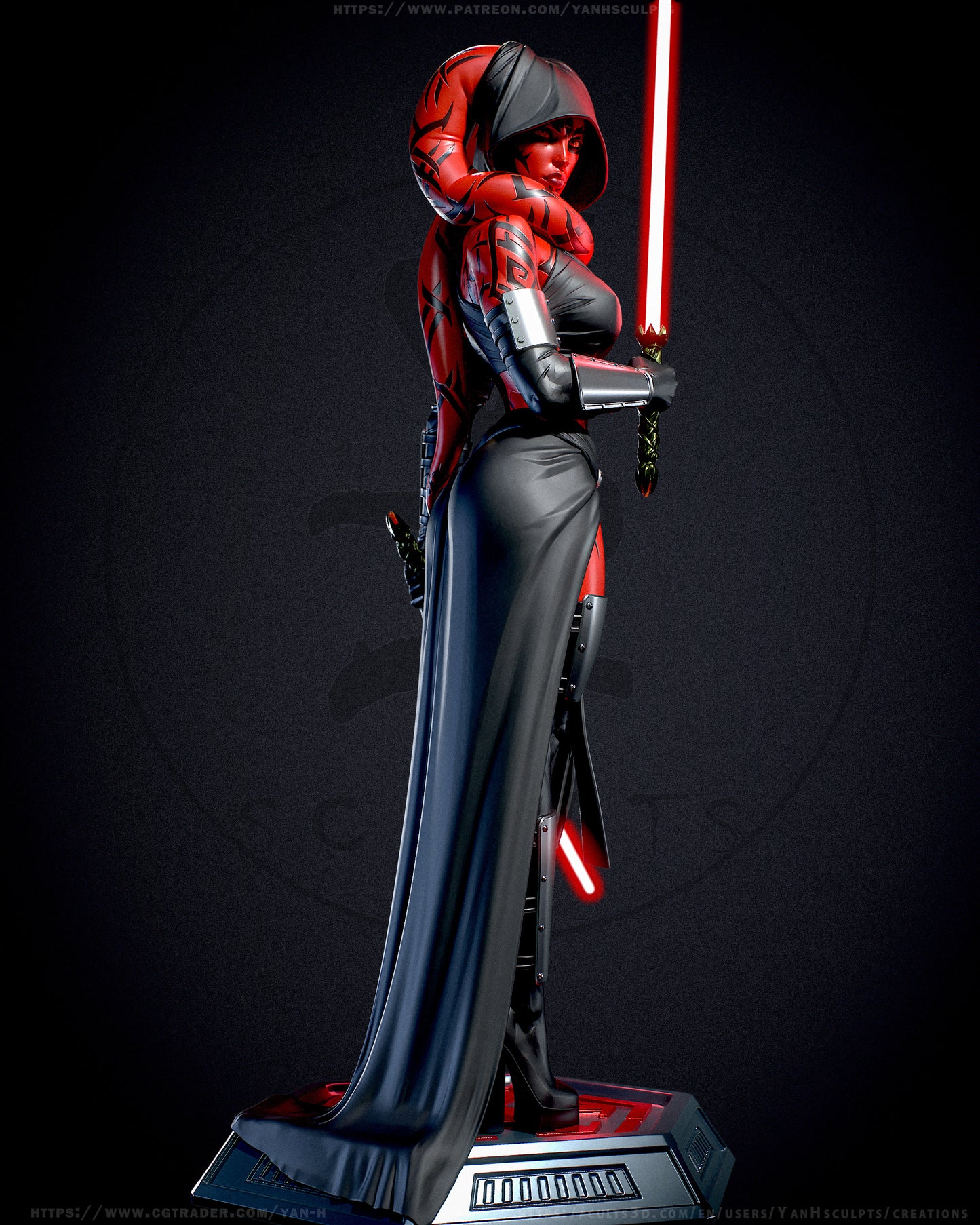 0875 Darth Talon - STL 3D Print Files