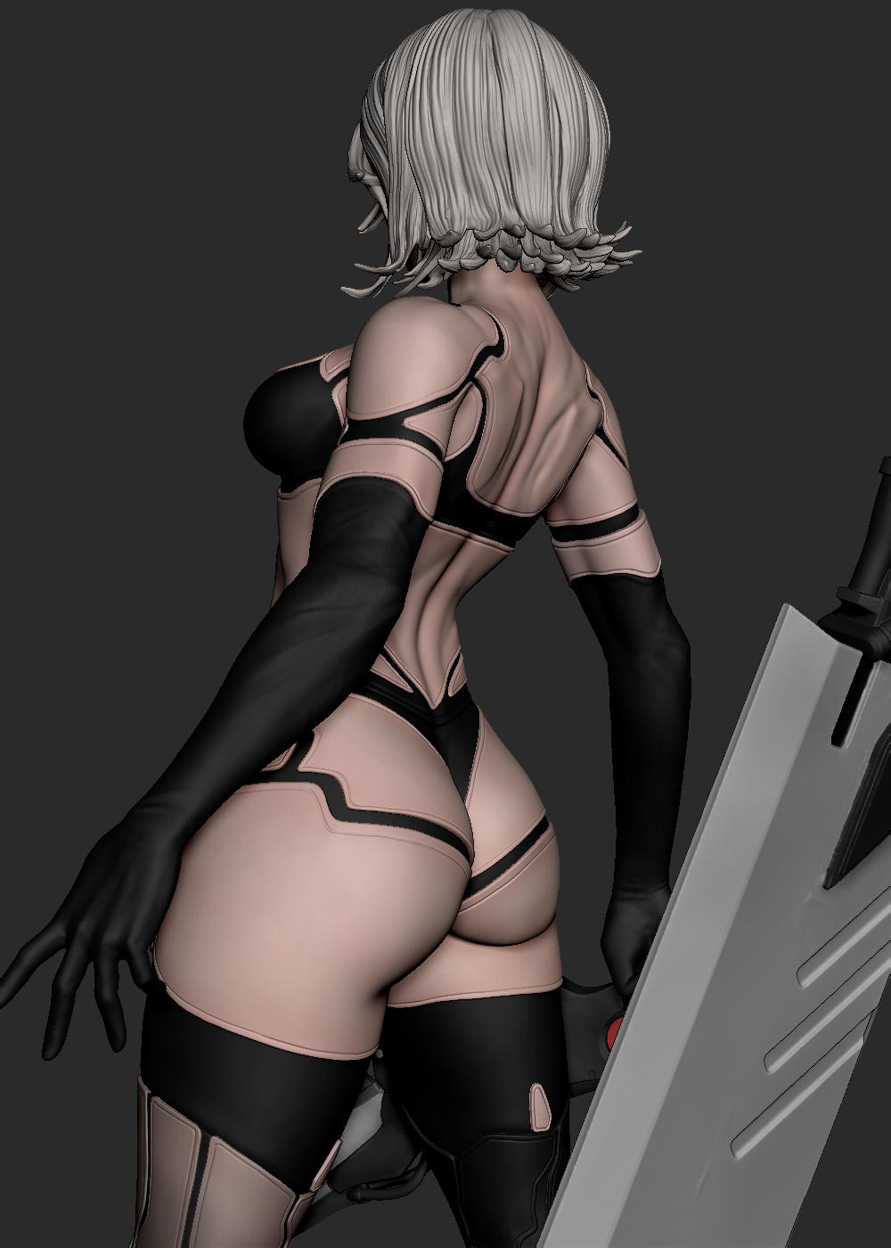 2008 A2_NieR Automata NSFW - STL 3D Print Files