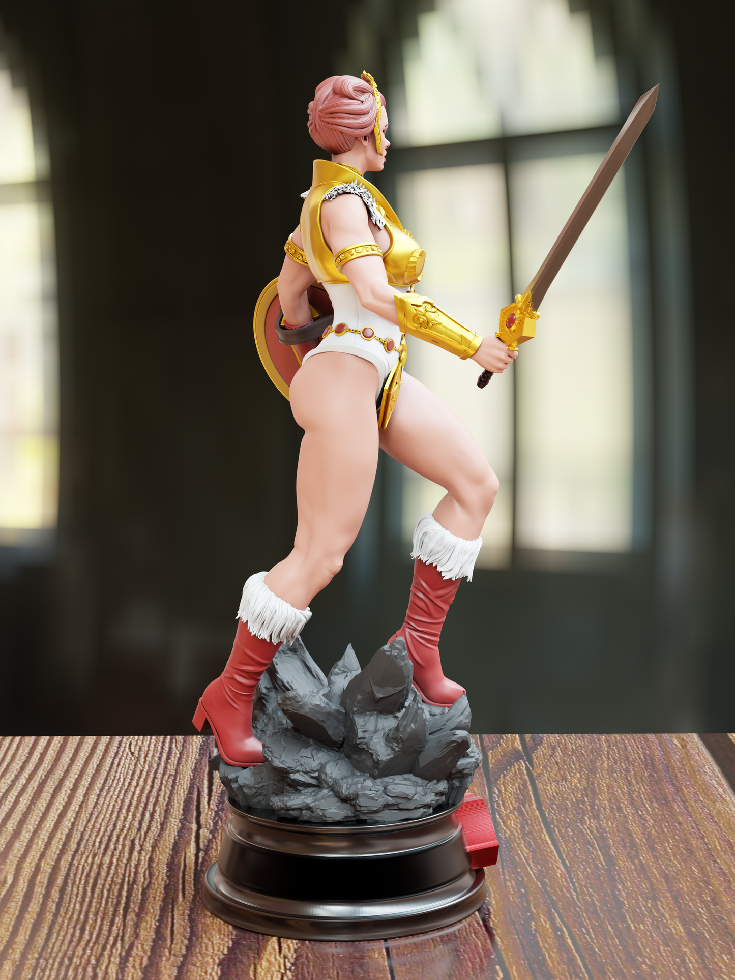 0945 Teela - Masters of the Universe (2218) - STL 3D Print Files