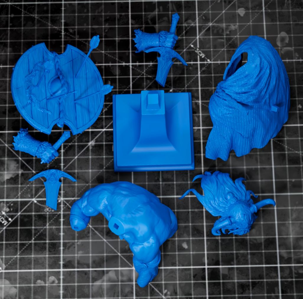 0352 Draven_League of Legends - STL 3D Print Files