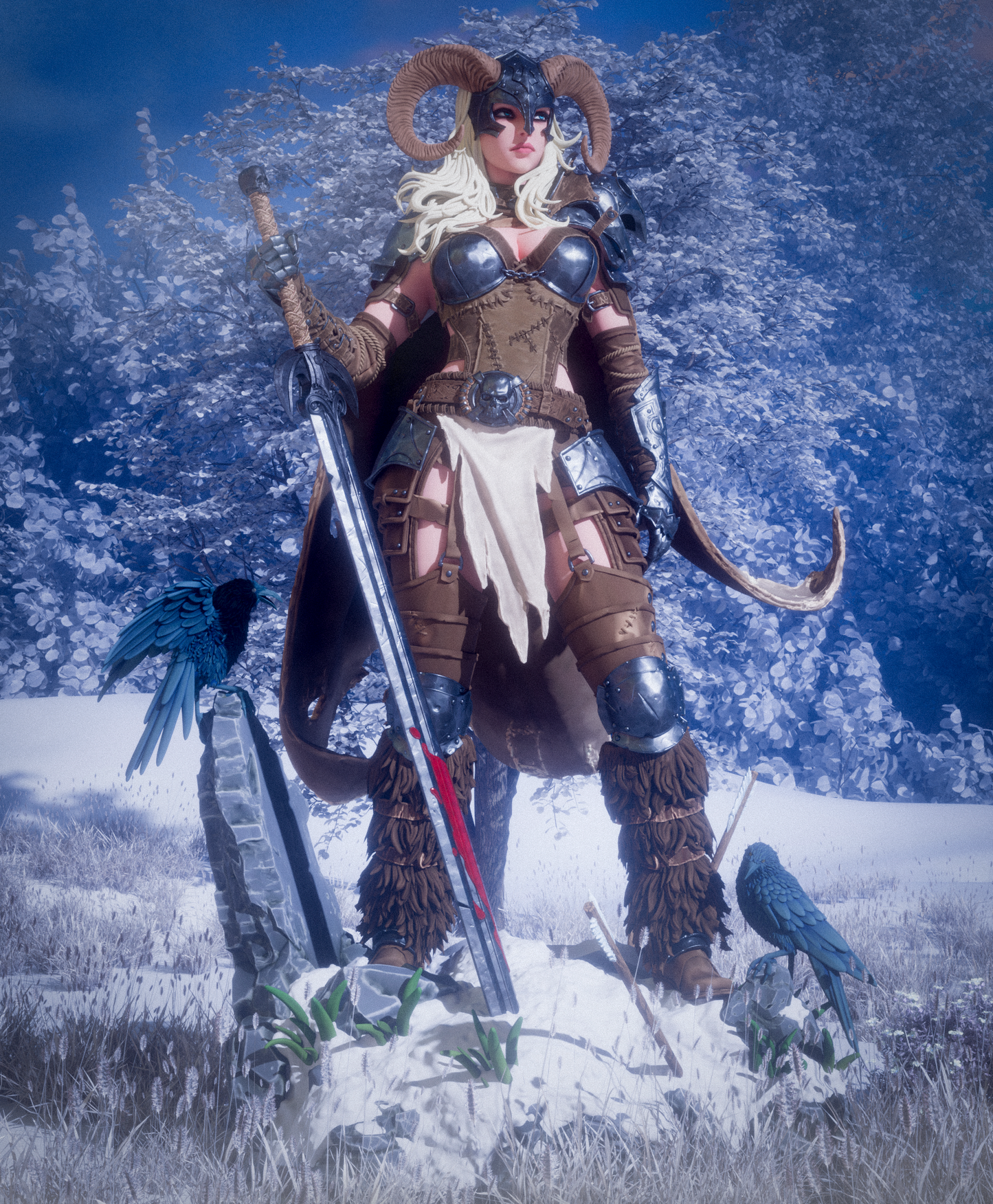 1640 Warrior of the North - STL 3D Print Files