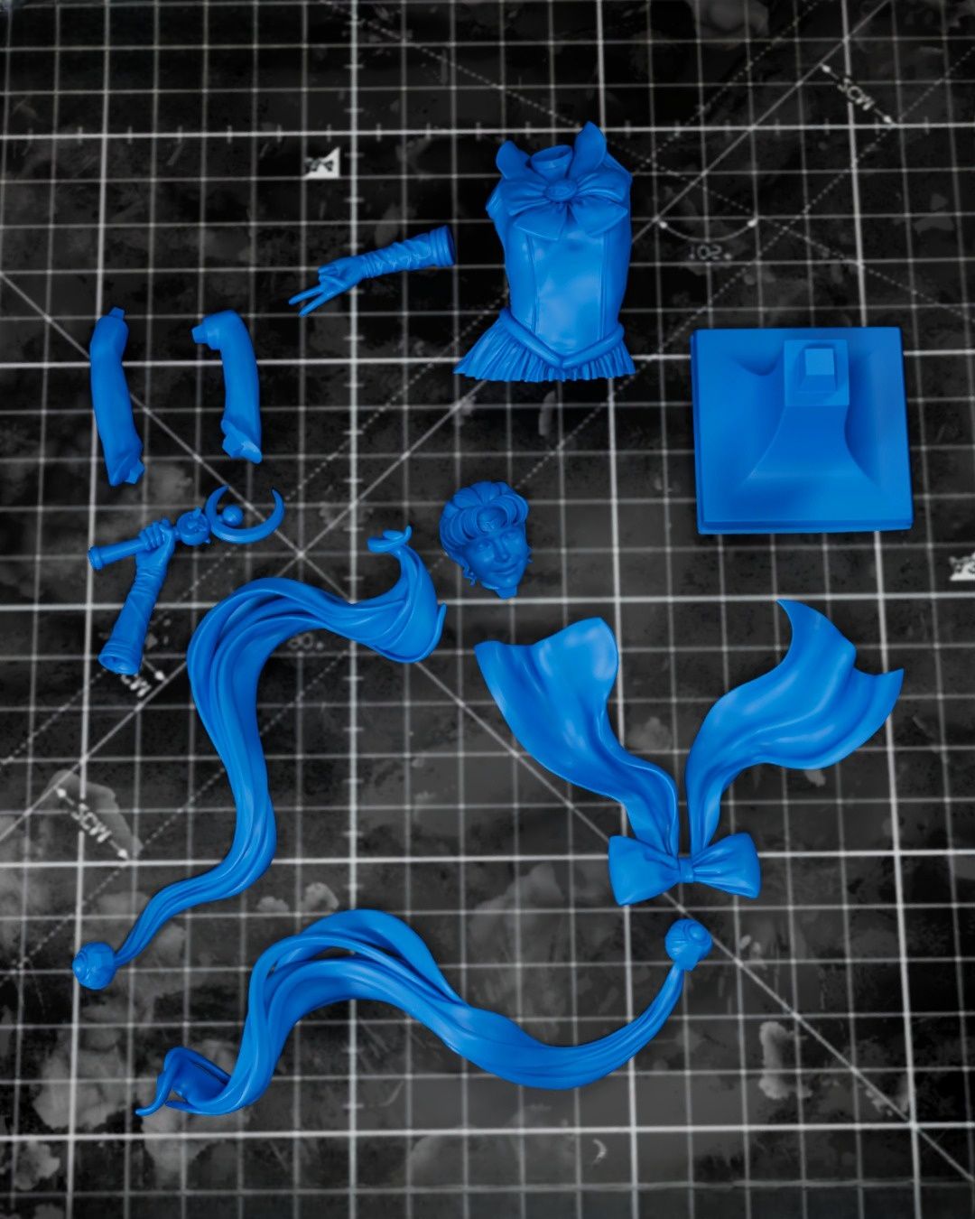 0354 Sailor Moon - STL 3D Print Files