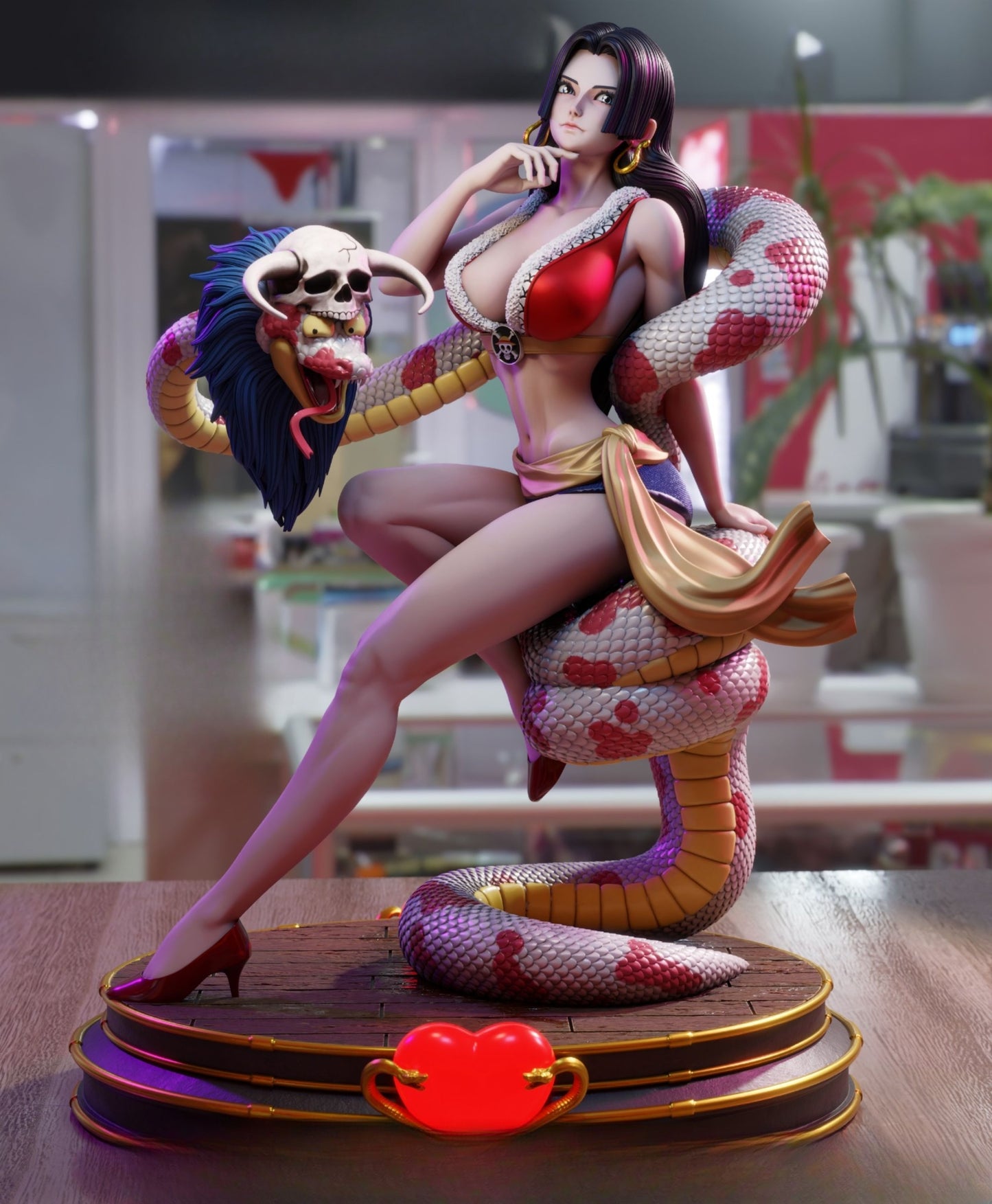 0295 Boa_Hancock (OP)_NSFW - STL 3D Print Files