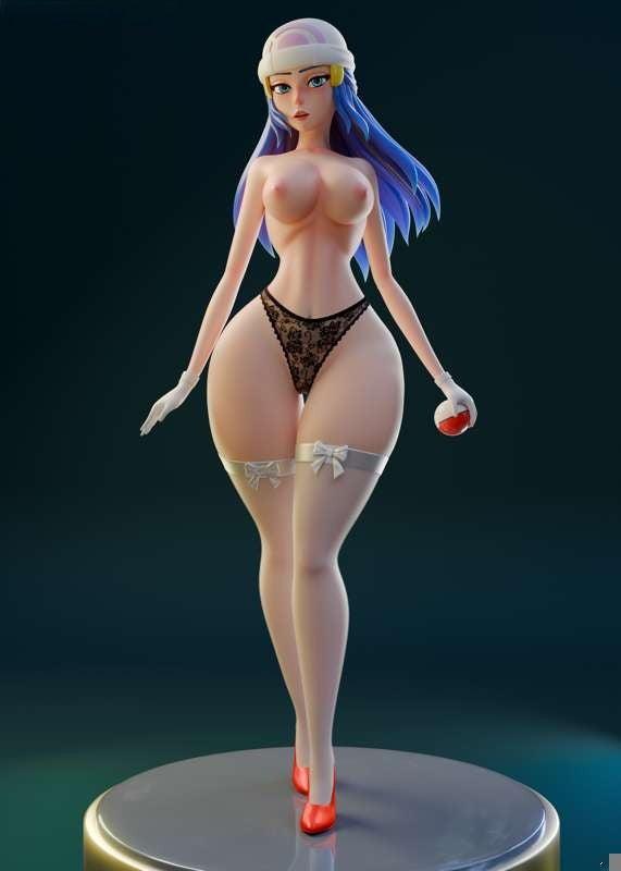 0967 Dawn NSFW - Pokemon (1939) - STL 3D Print Files