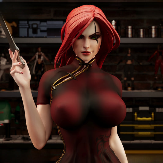 1030 Katarina_League of Legends - STL 3D Print Files