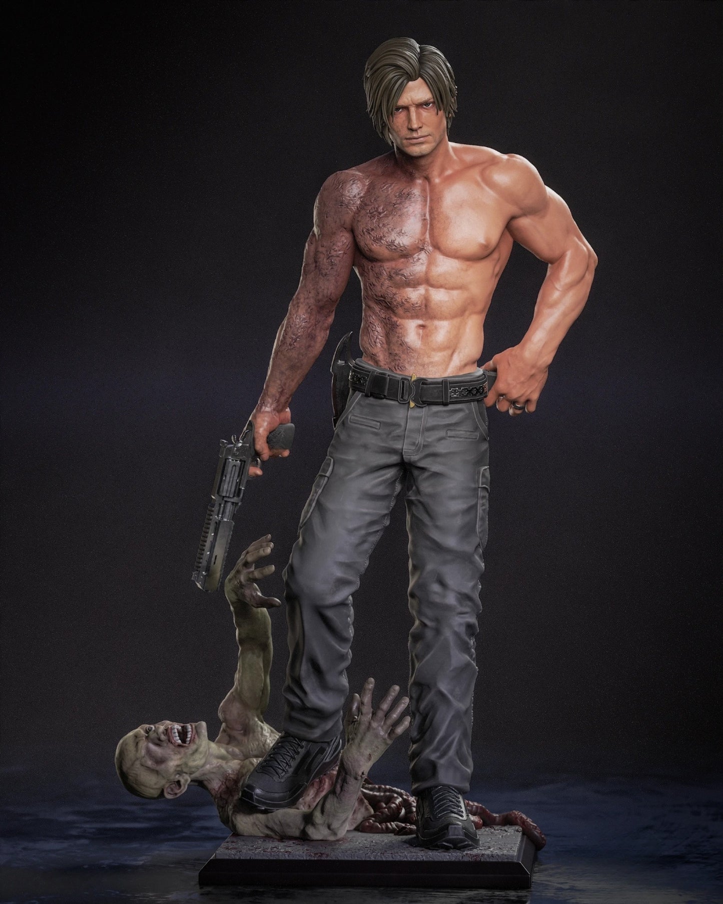 1042 Leon S. Kennedy - STL 3D Print Files