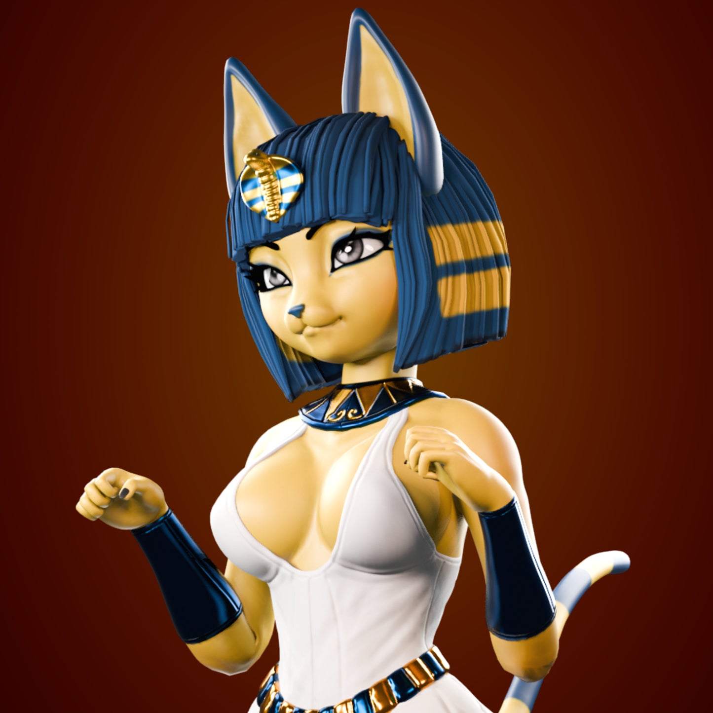0548 Ankha_NSFW - STL 3D Print Files
