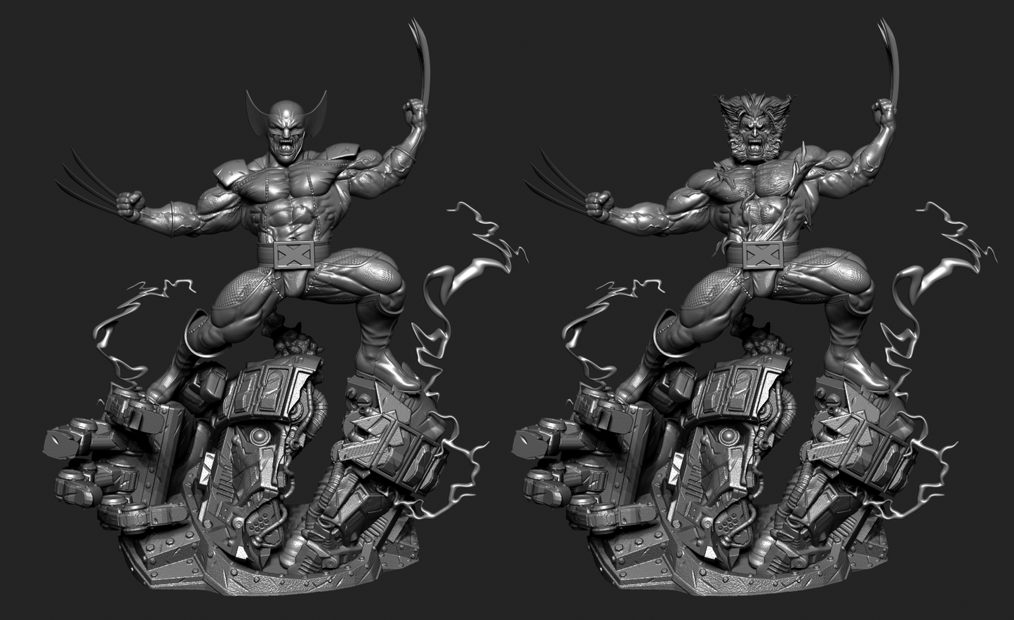 0944 WOLVERINE - LOGAN (2258) - STL 3D Print Files