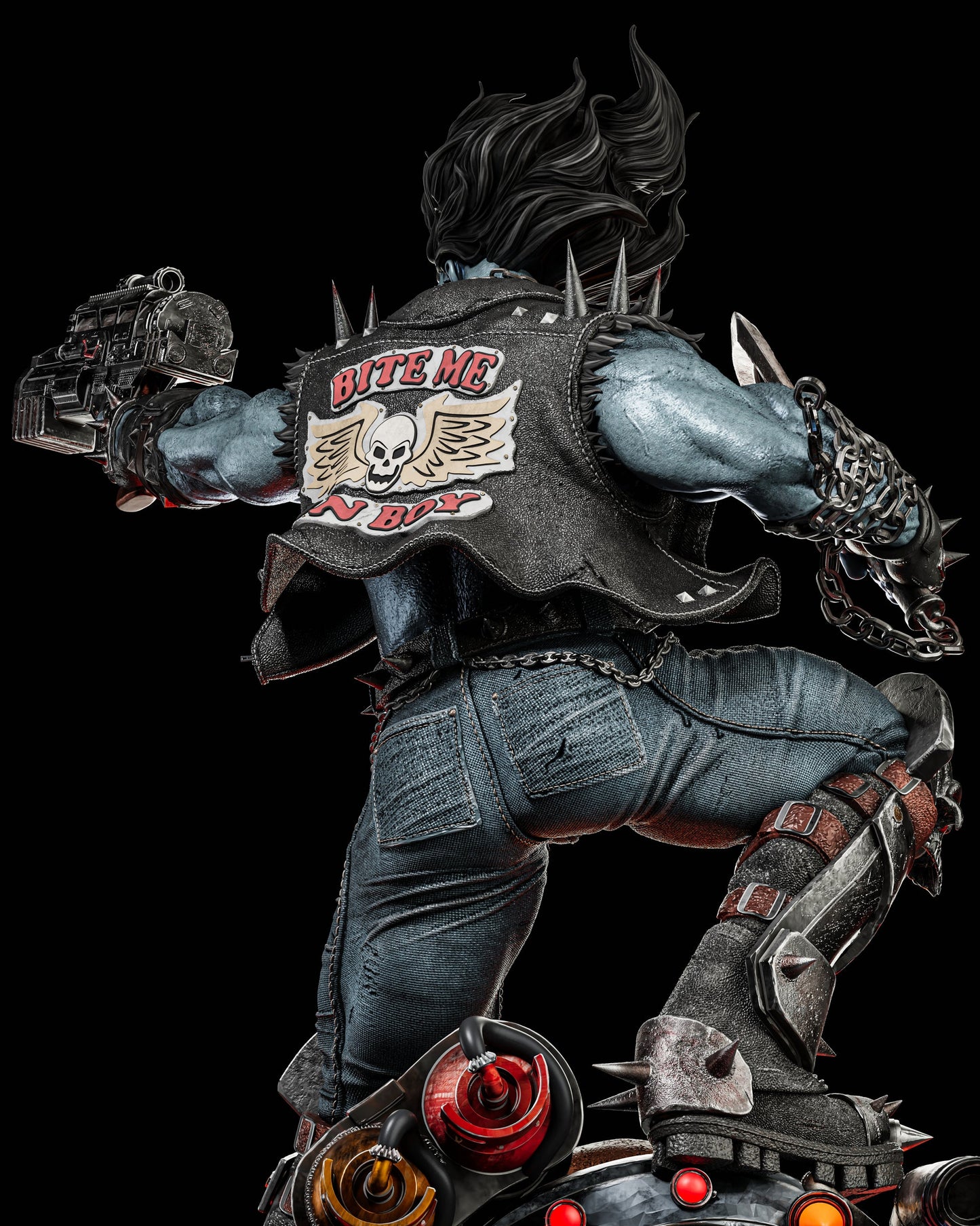 0988 Lobo - DC Comics (2351) - STL 3D Print Files