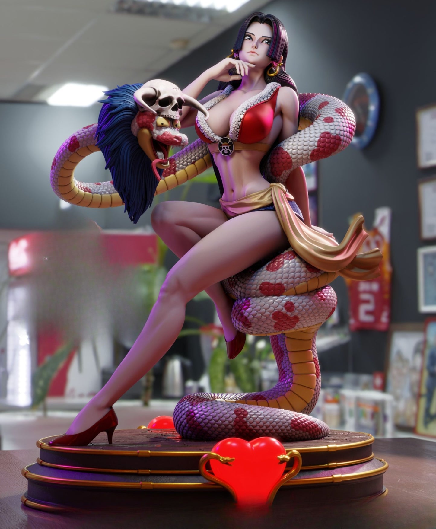 0295 Boa_Hancock (OP)_NSFW - STL 3D Print Files