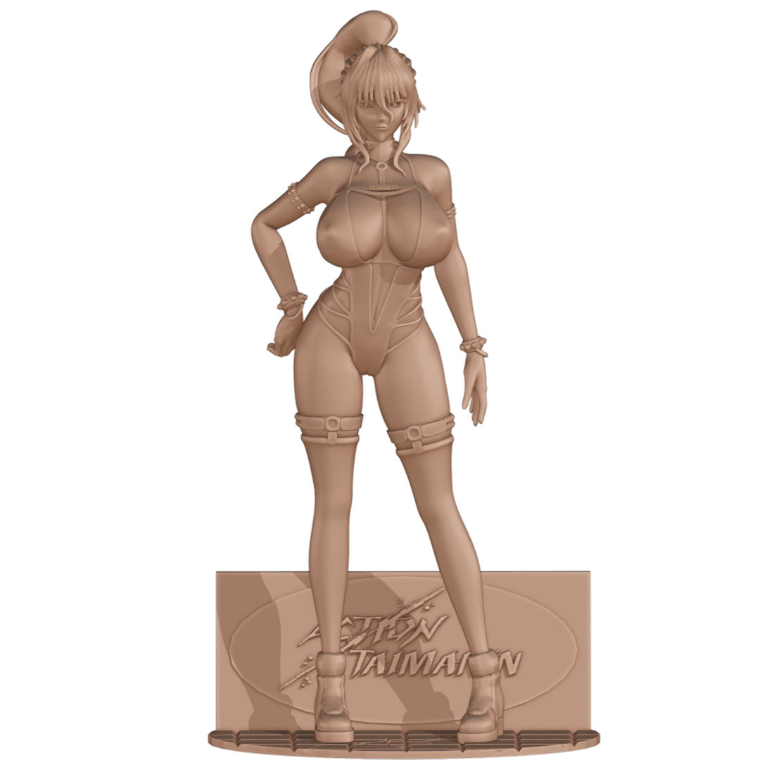 1825 Uehara Rin_Action Taimanin - STL 3D Print Files